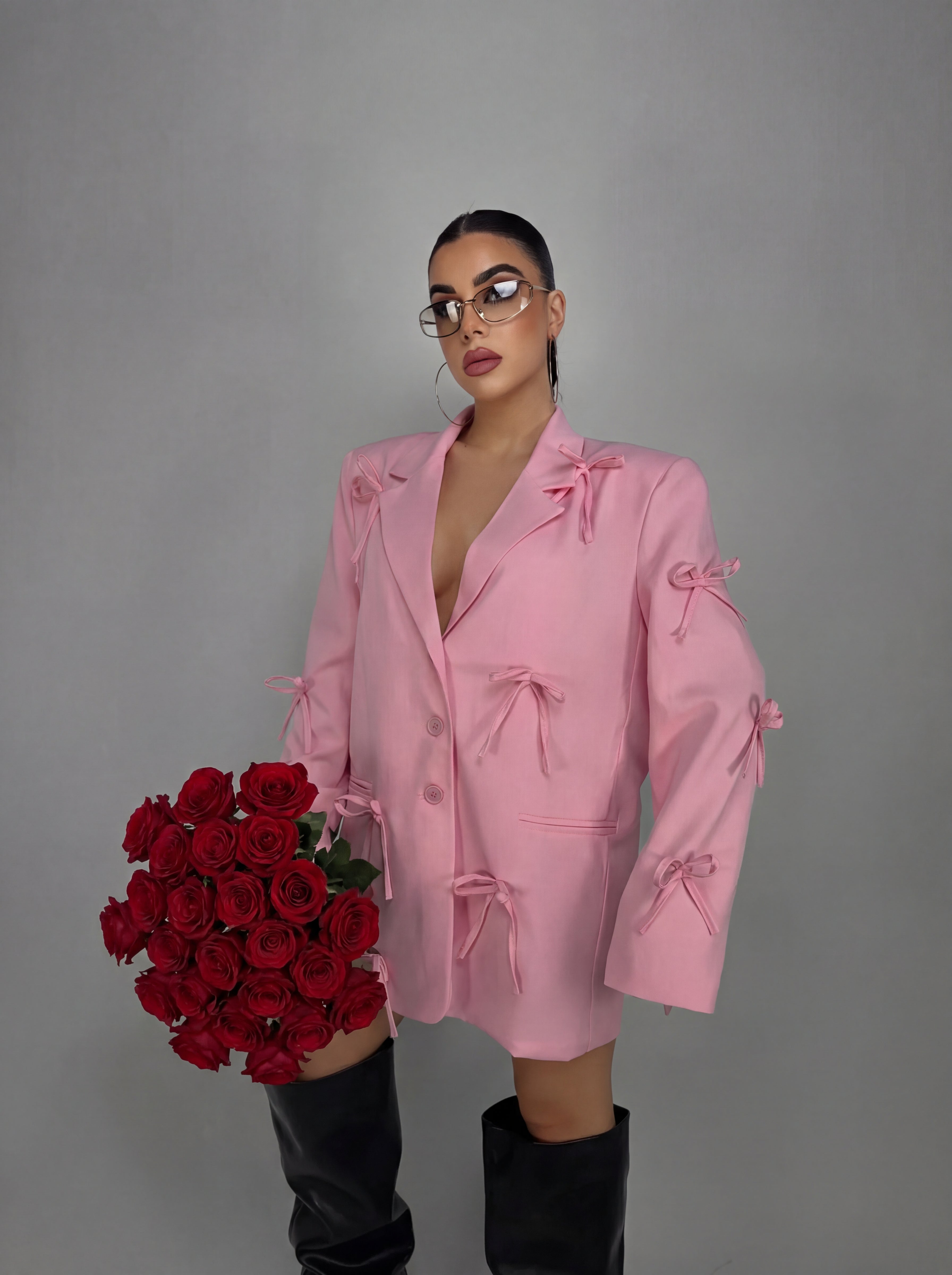 Total Look Sweet Bow-Pink