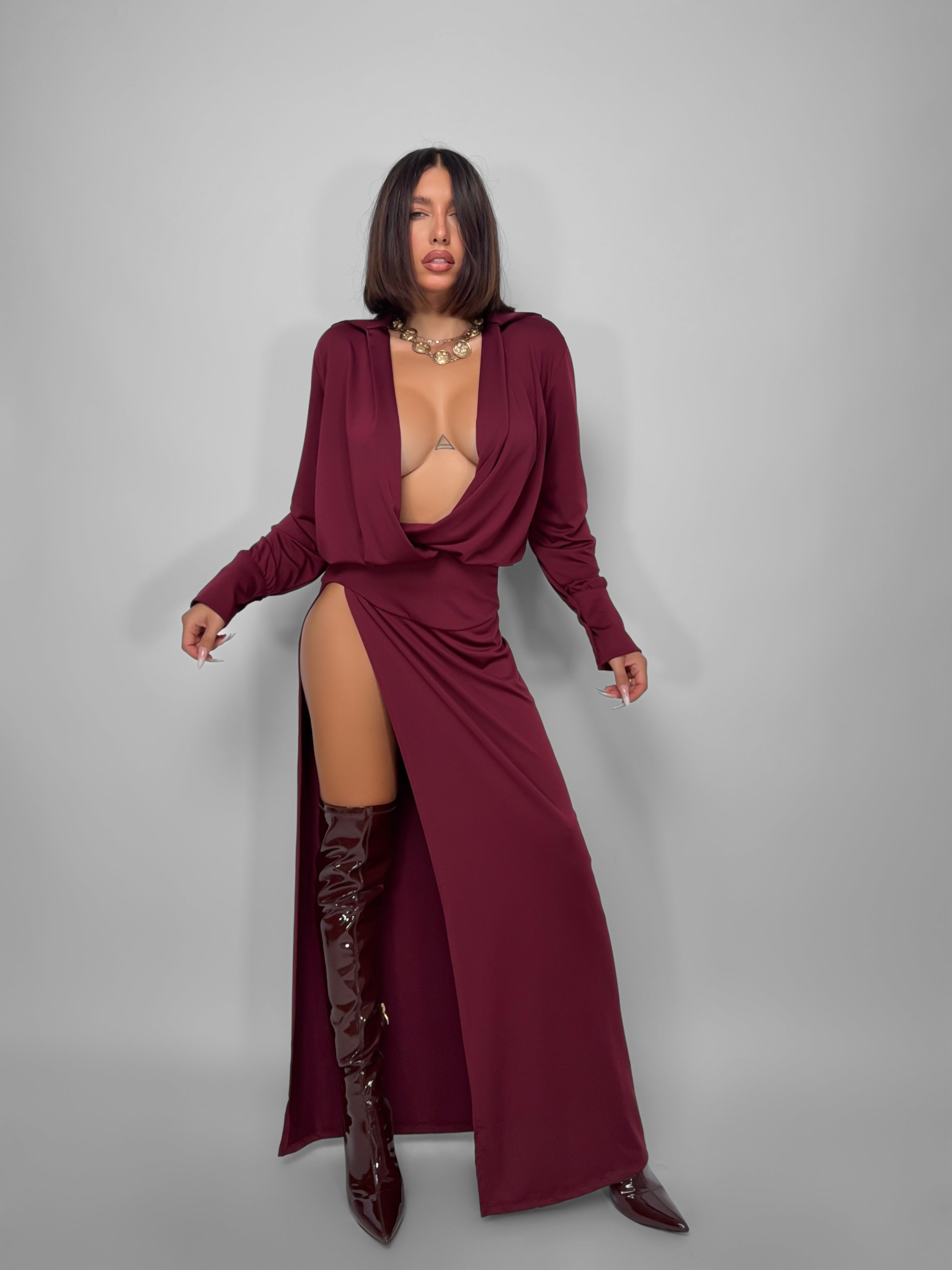 Abito Crimson - Cherry Red