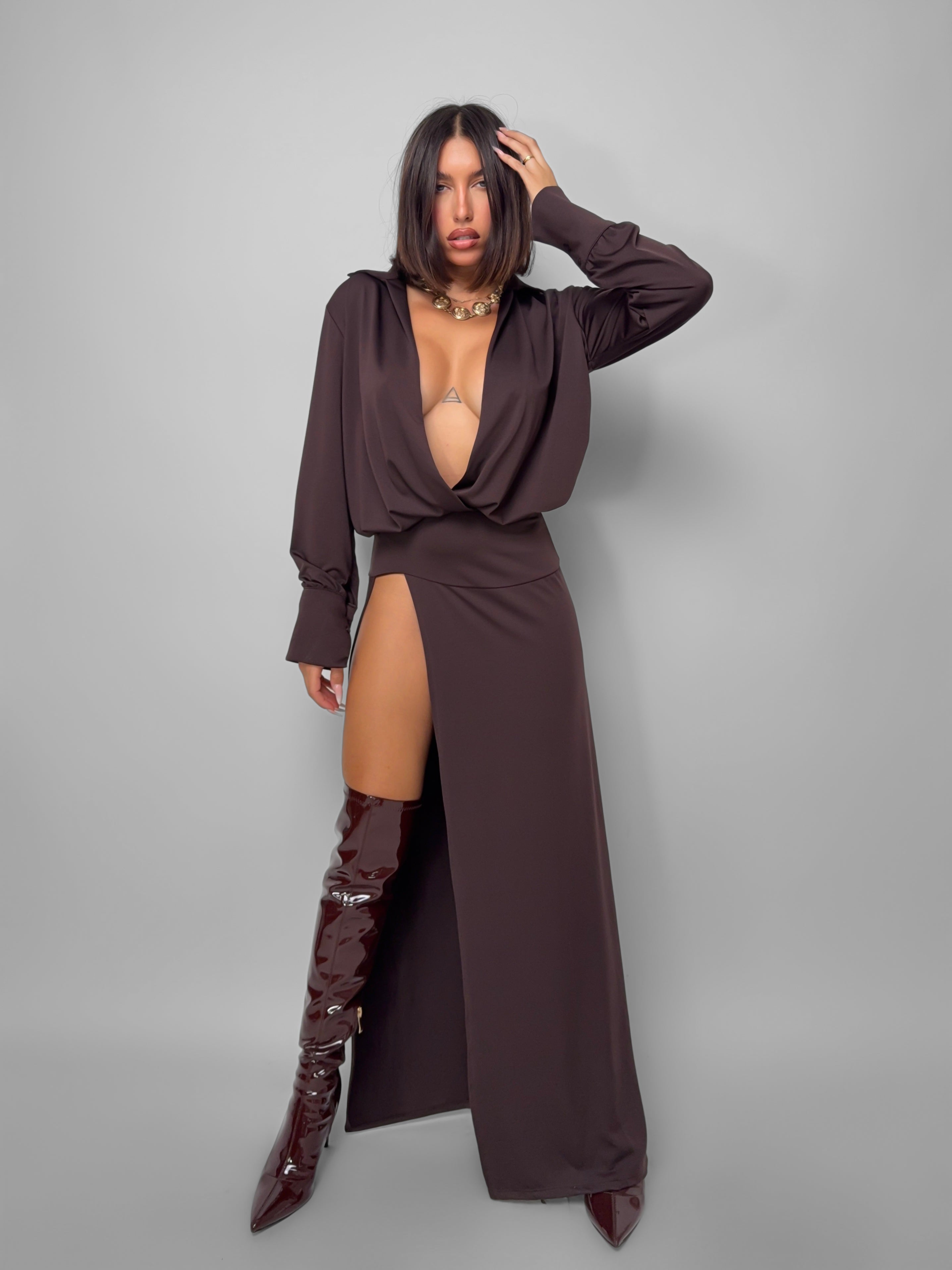 Abito Crimson - Brown