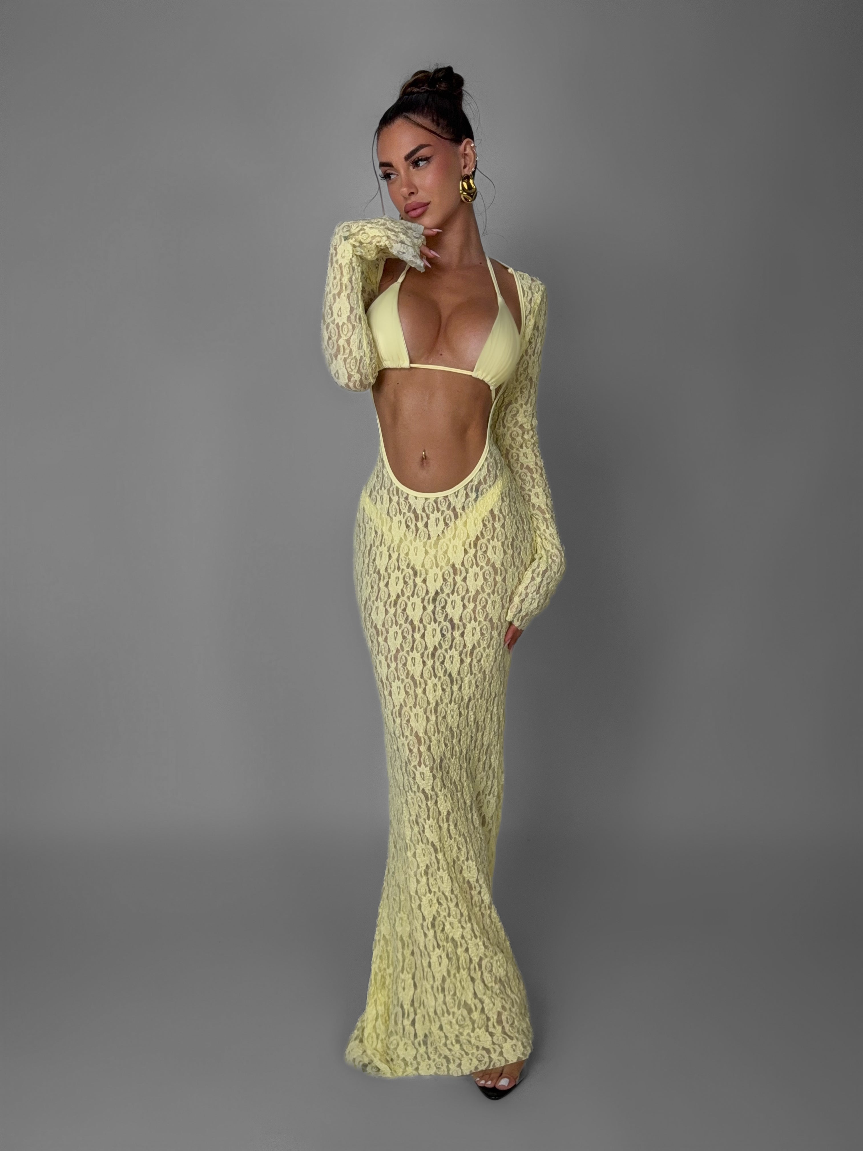 Abito Marisol-Yellow