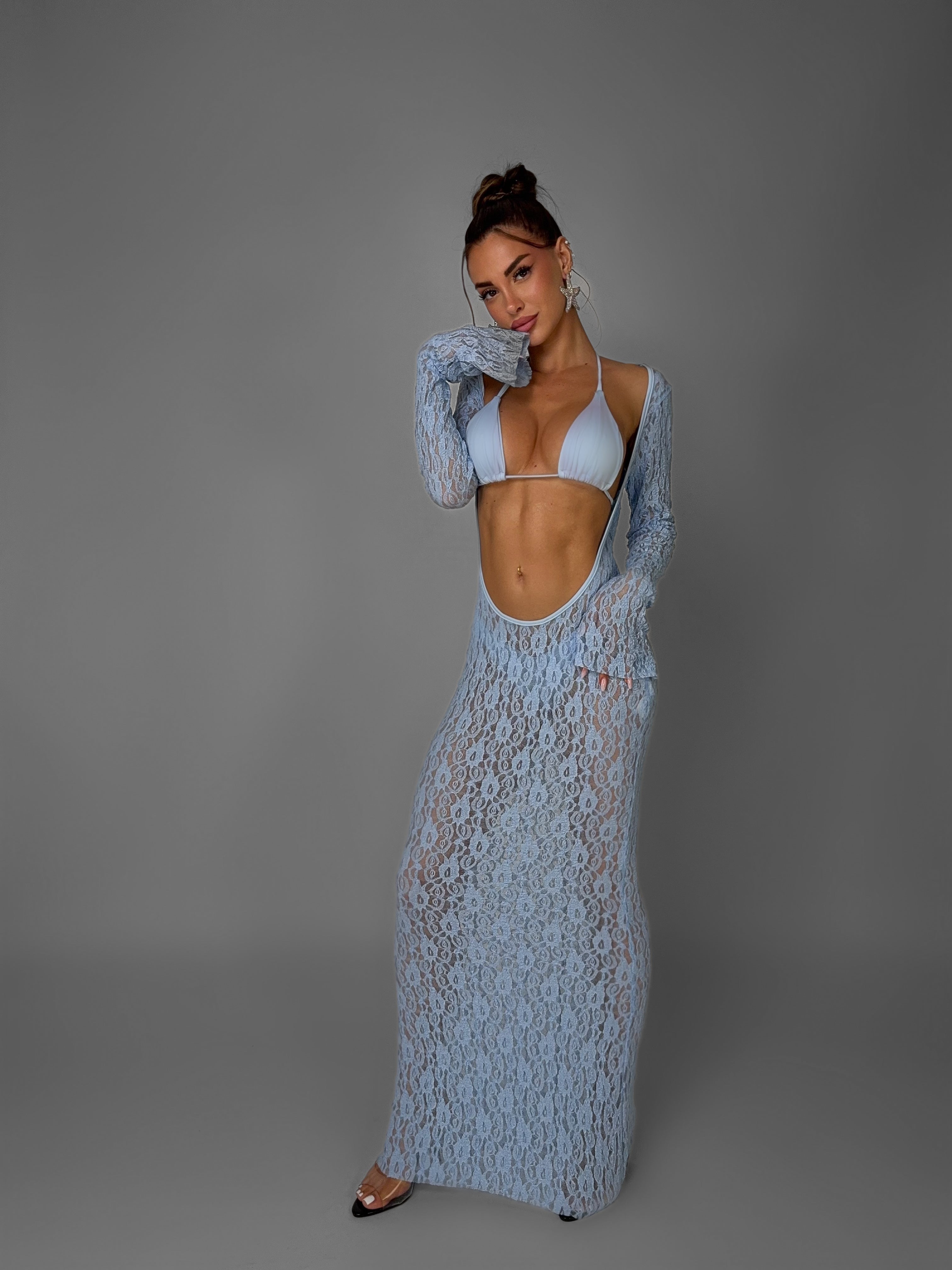 Abito Marisol-Light Blue