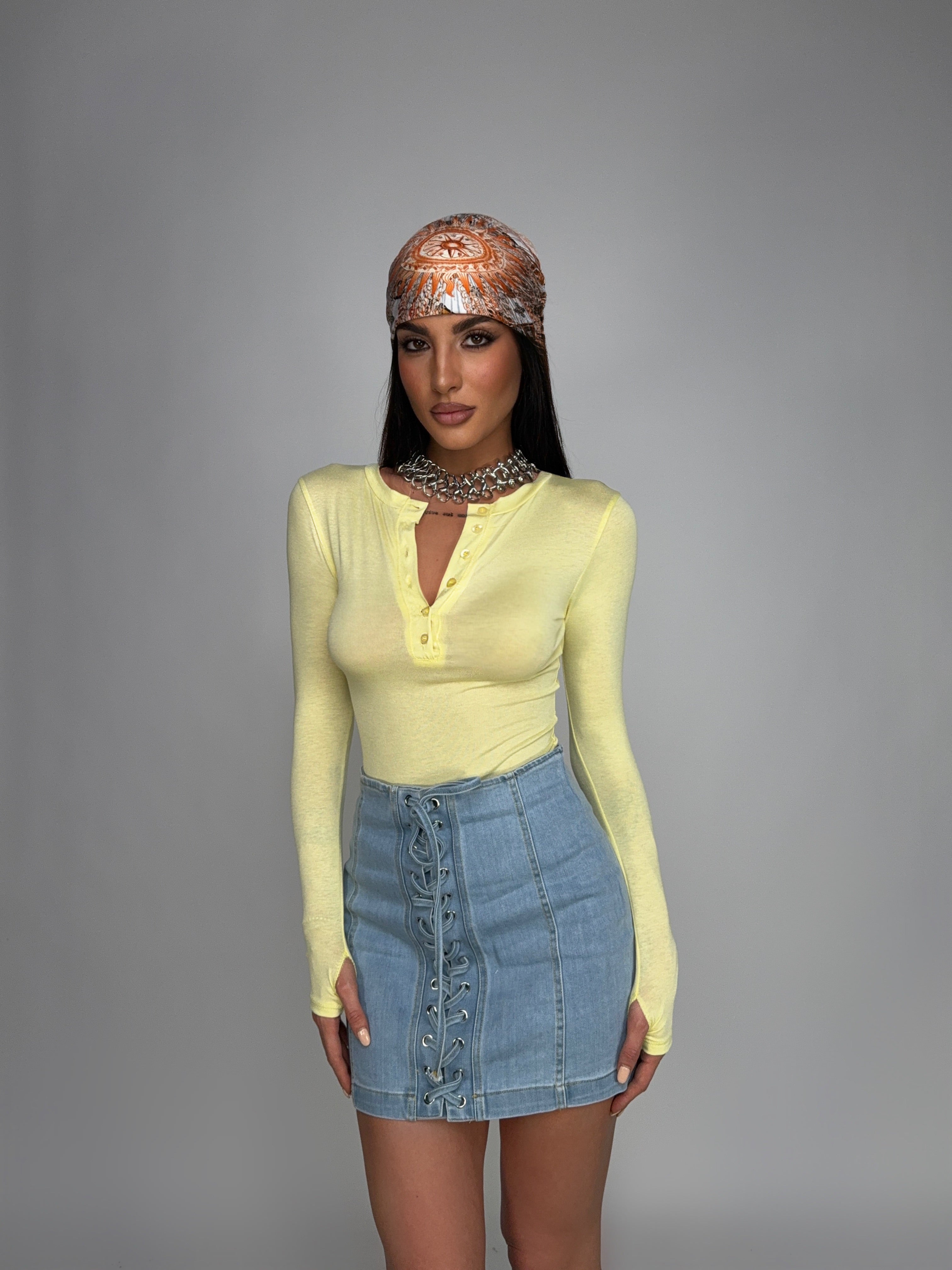 Body Minimal Front-Yellow