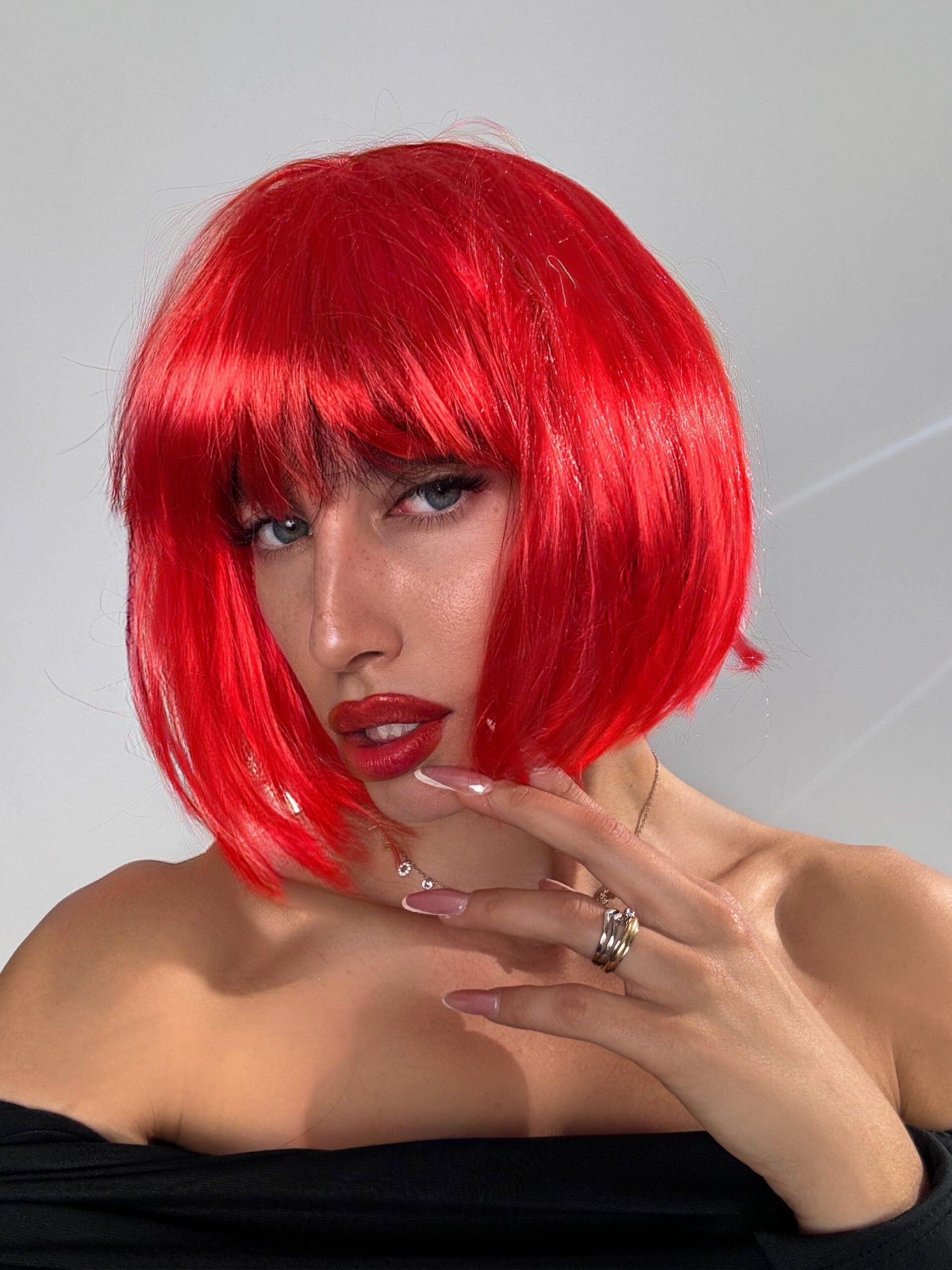 Parrucca Crudelia - Red