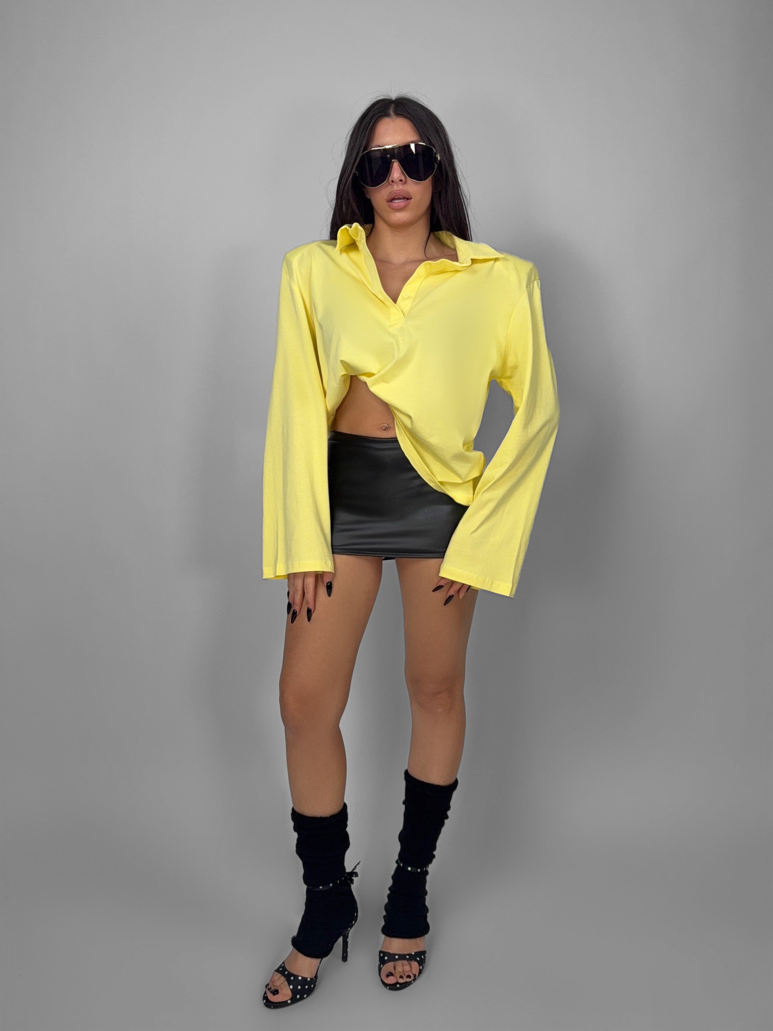 Total Look Polo Yellow