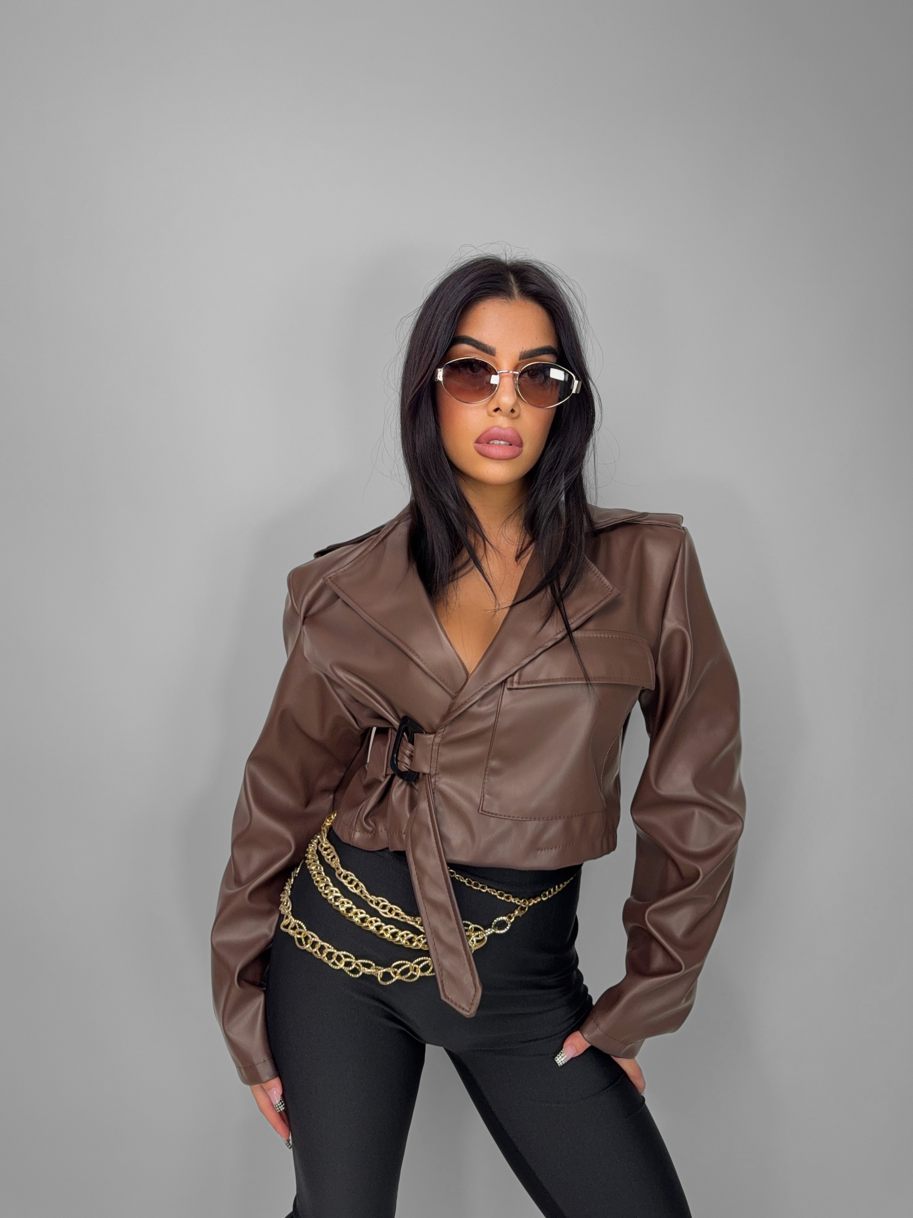 Trench Crop Choco