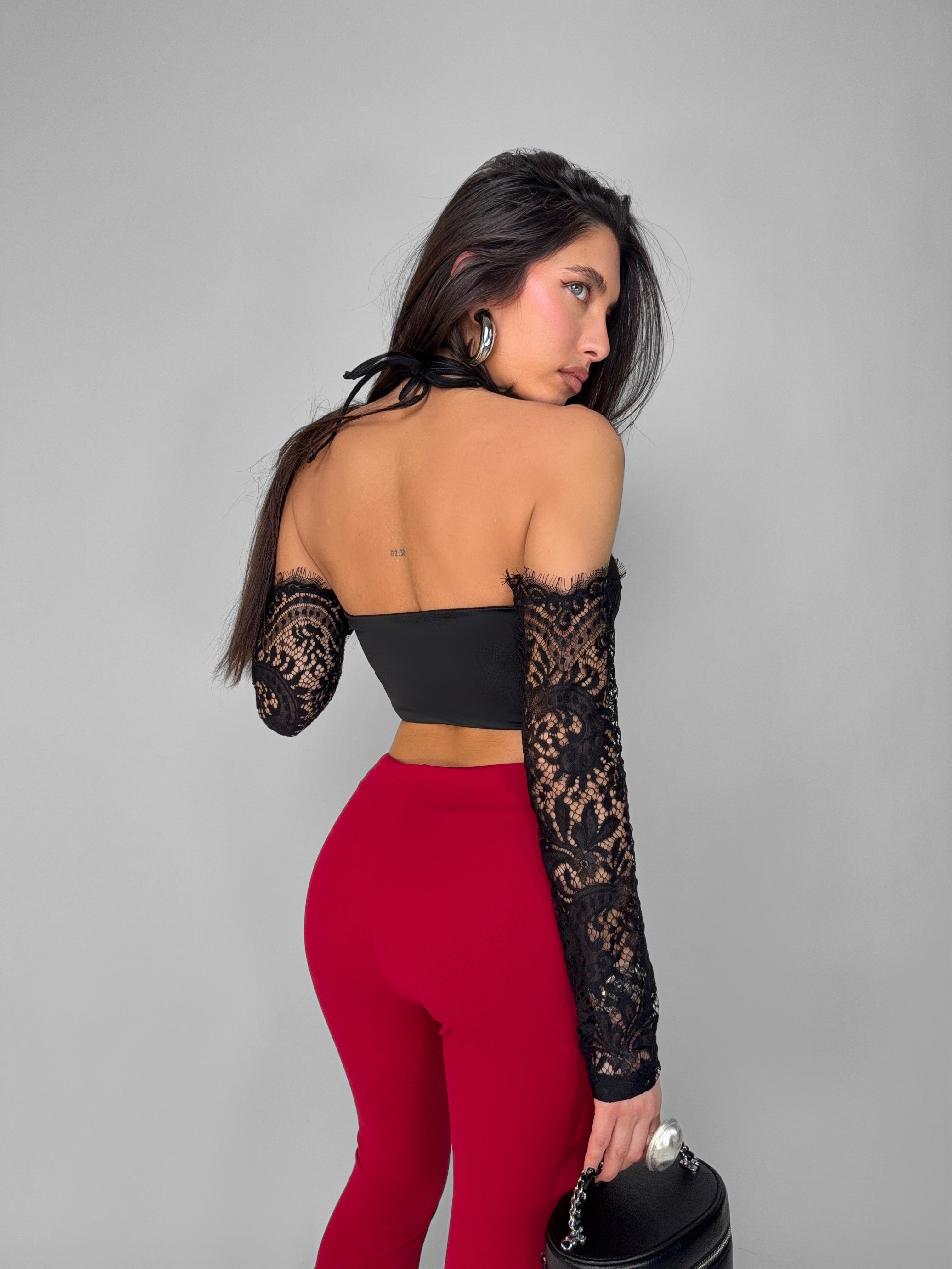 Corset Double Line-Black