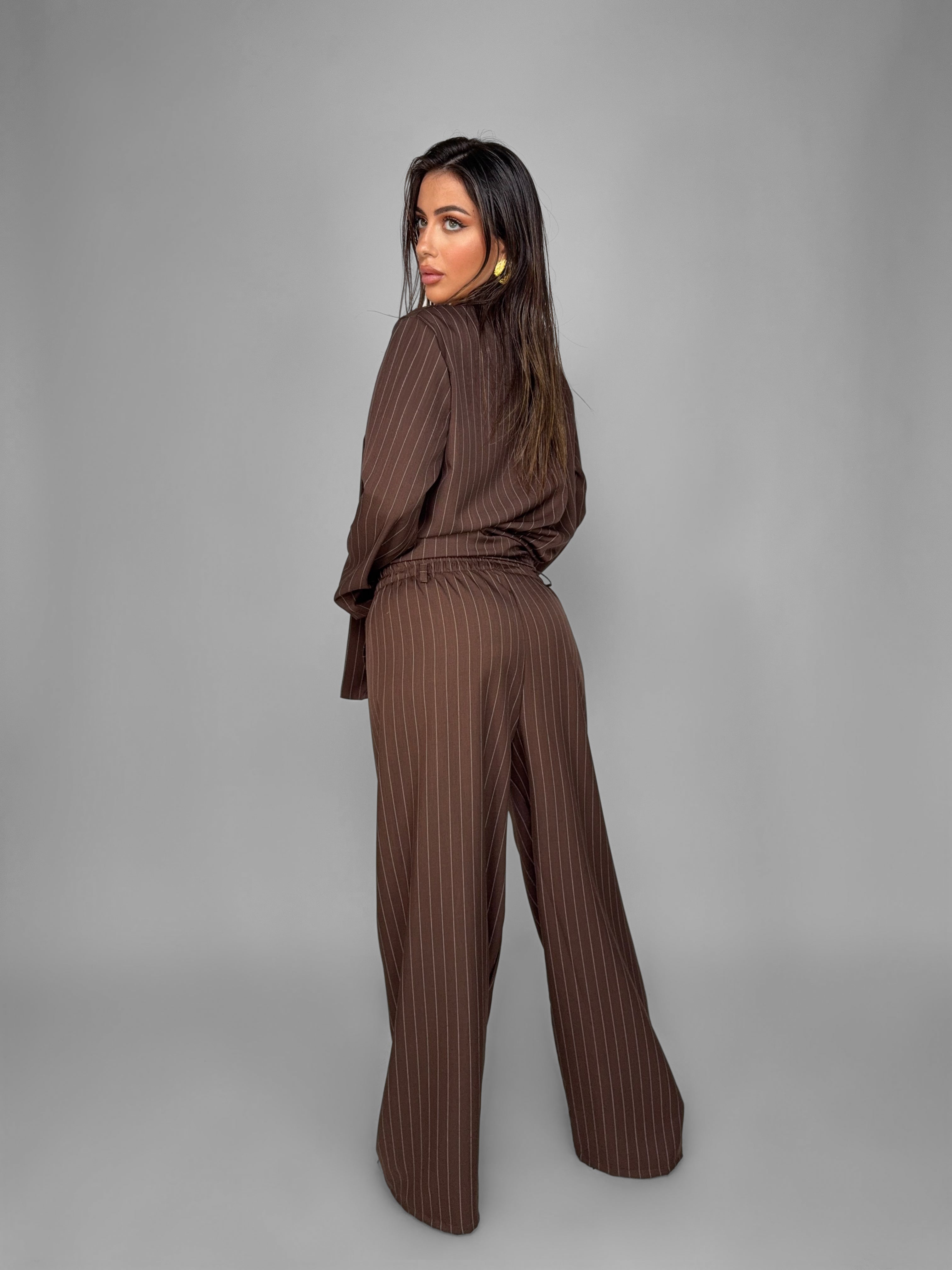 Pantalone Prime Tailored-Brown