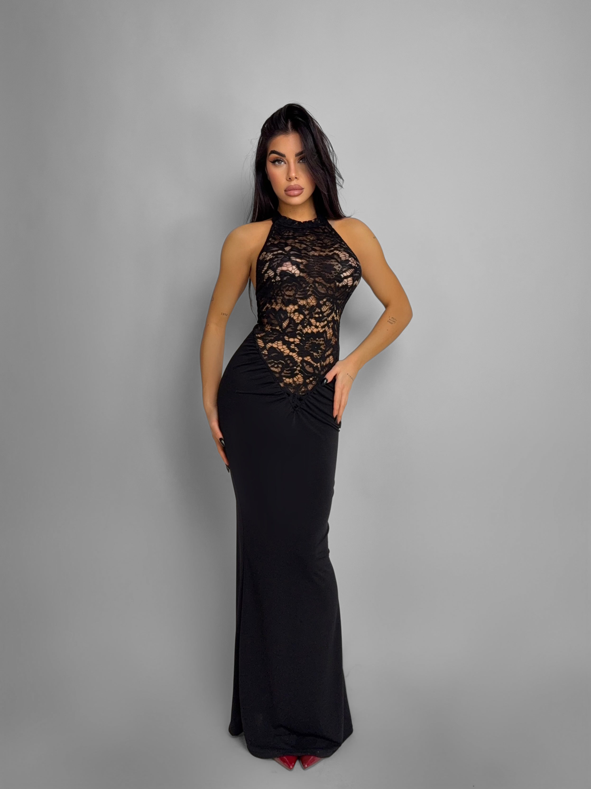 Abito I'm The Queen - Black