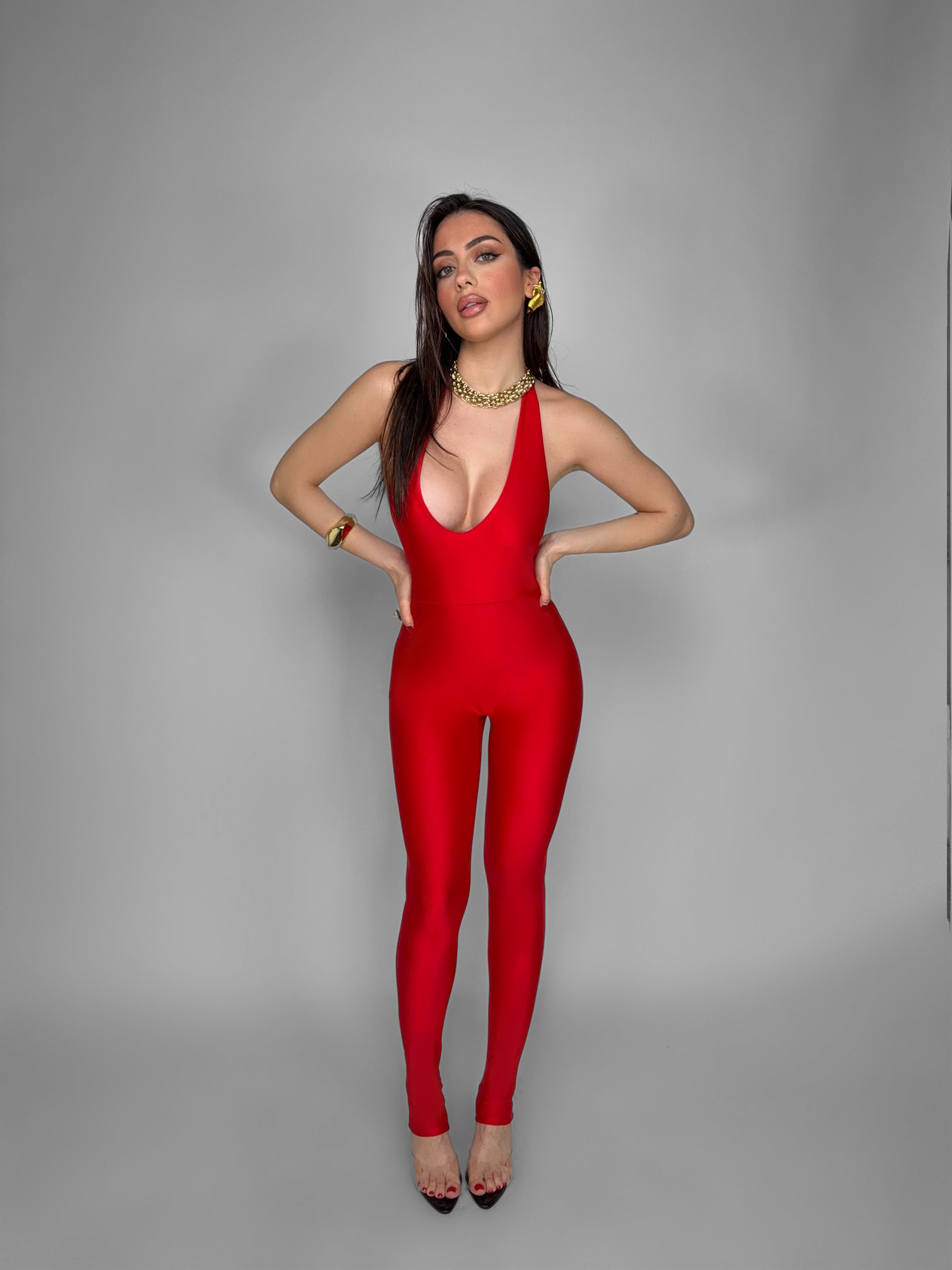 Tuta Iconic Fit - Red