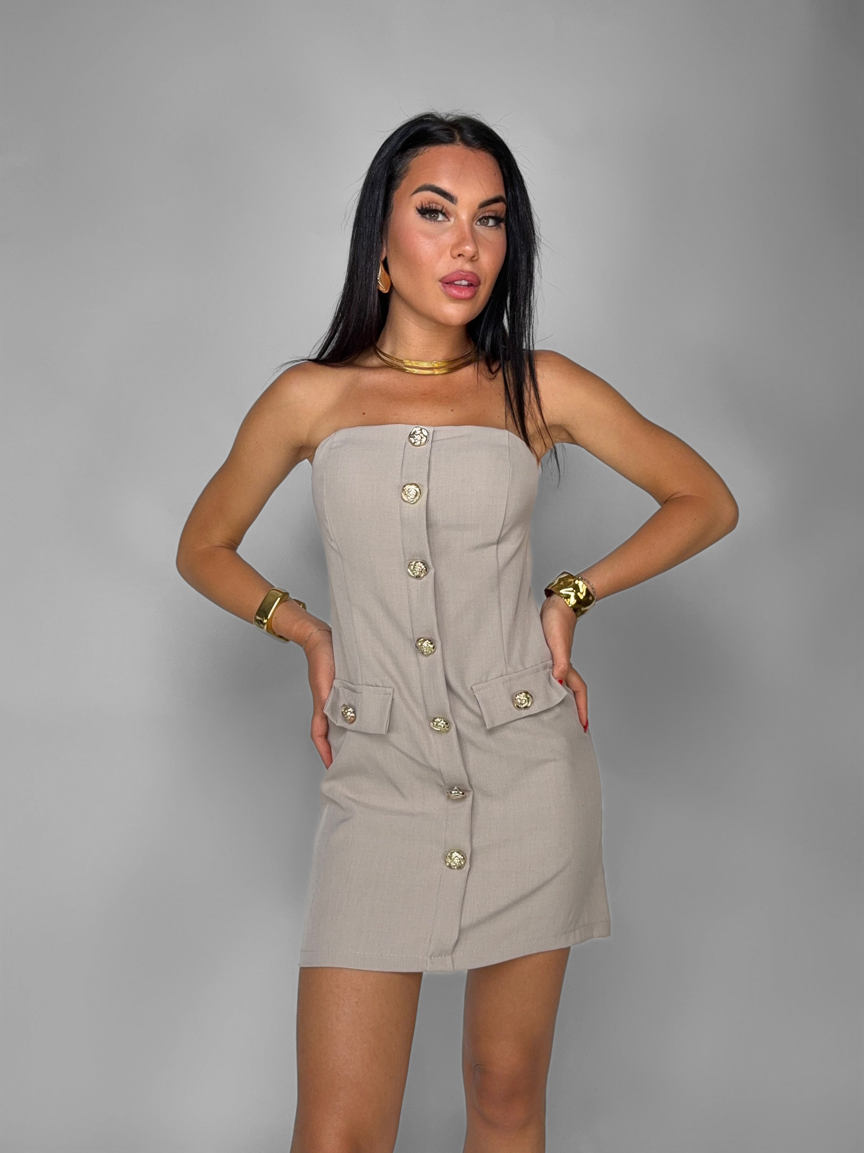 Abito Glamorous-Tortora