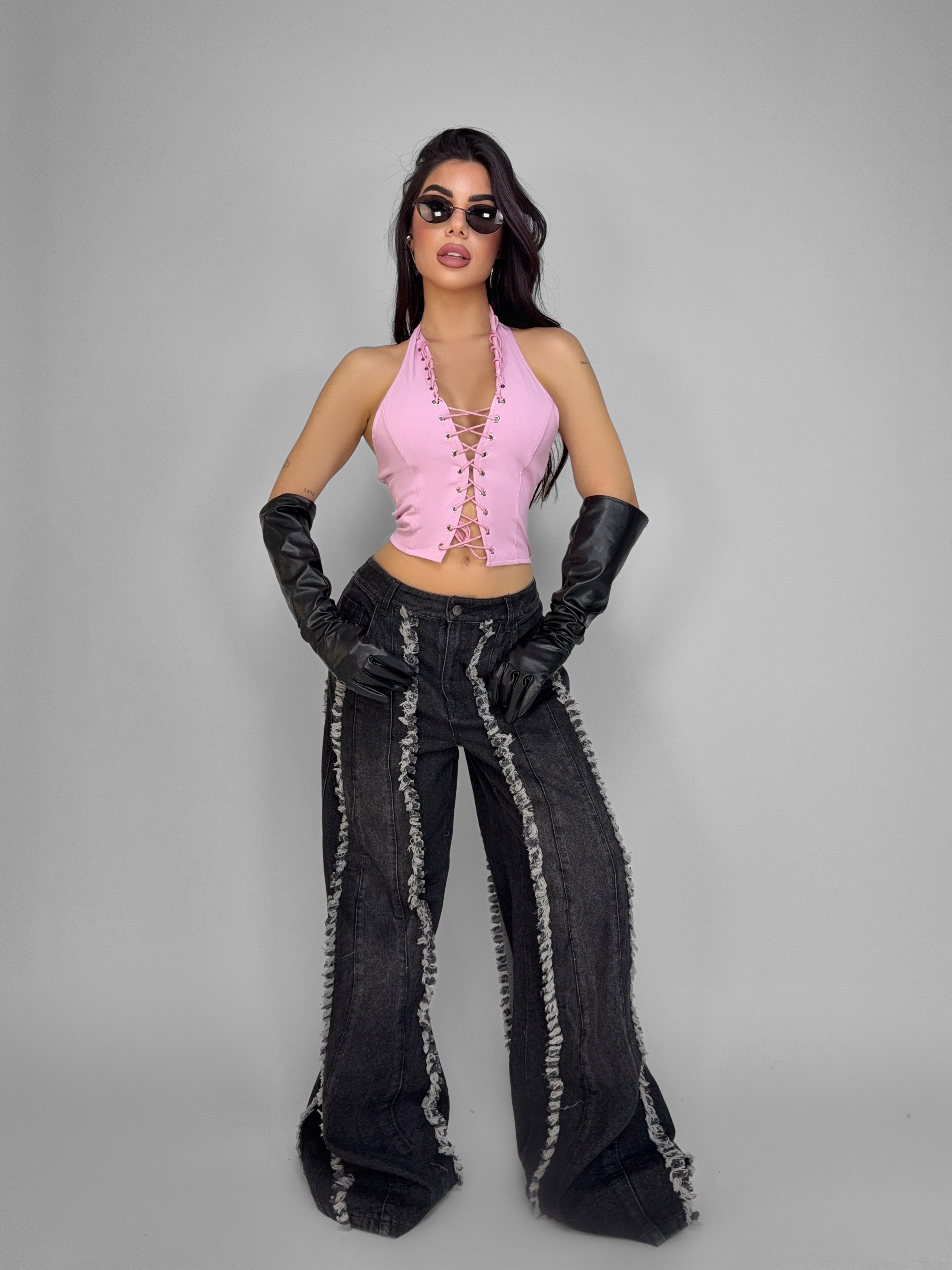 Total Look Flared Black