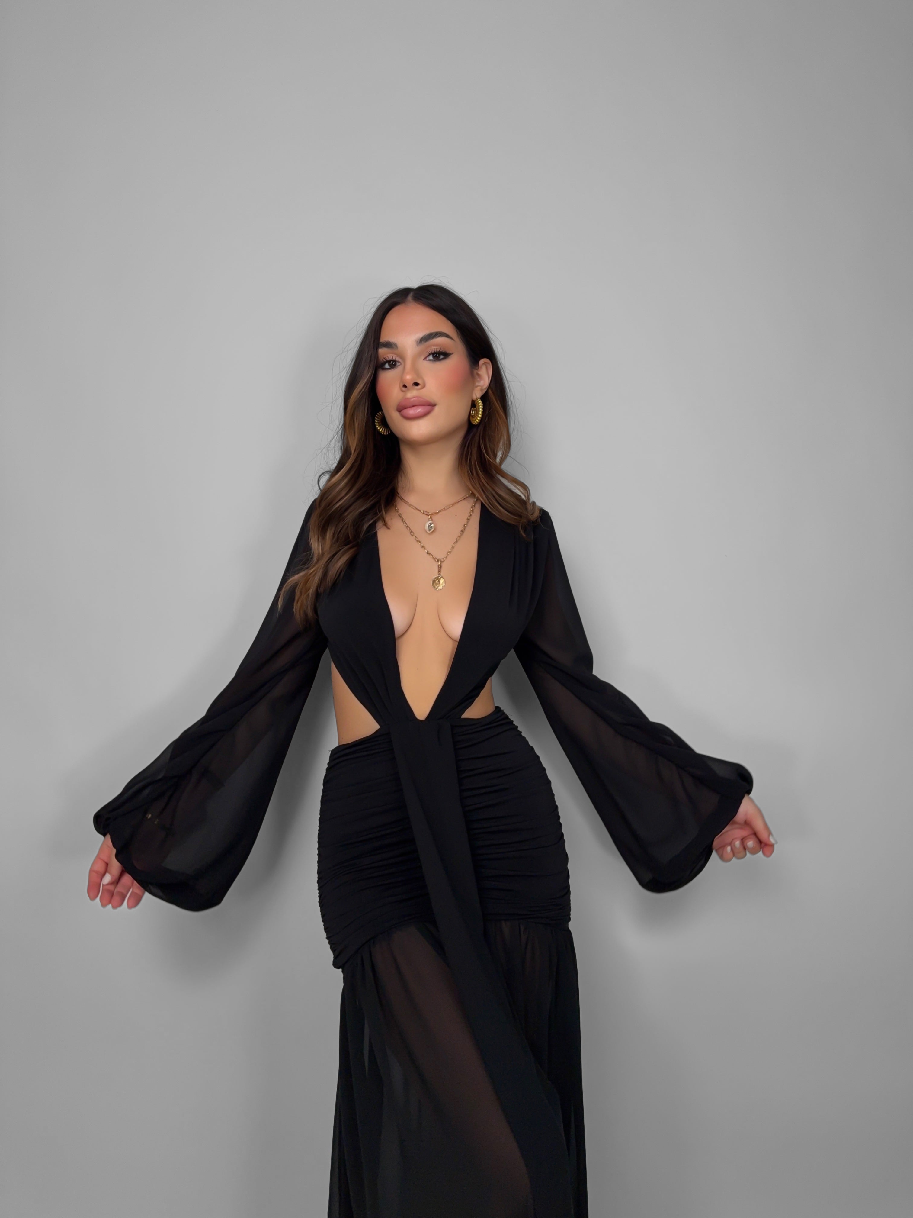 Abito Dafne - Black