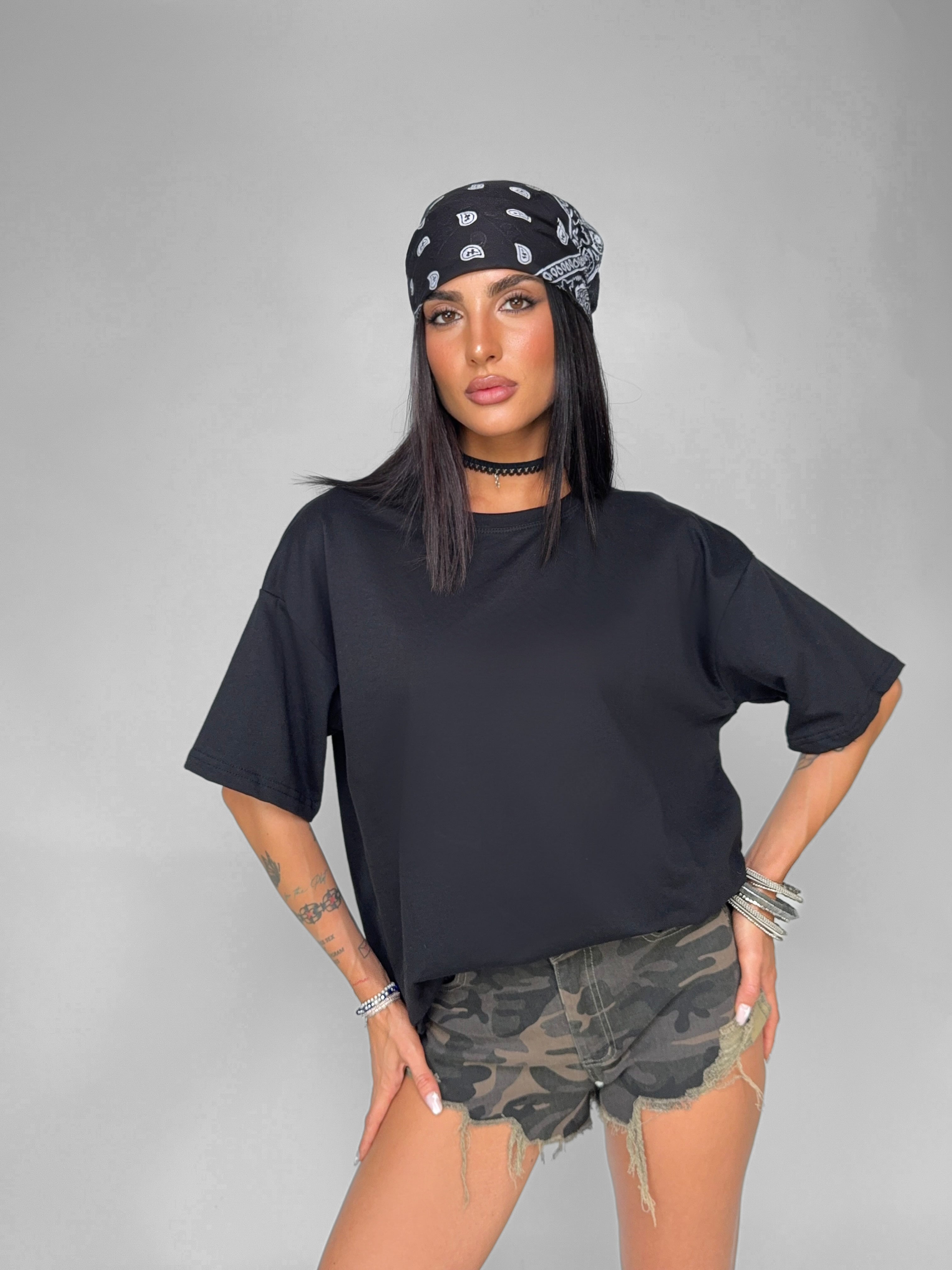 T-Shirt Baggy-Black
