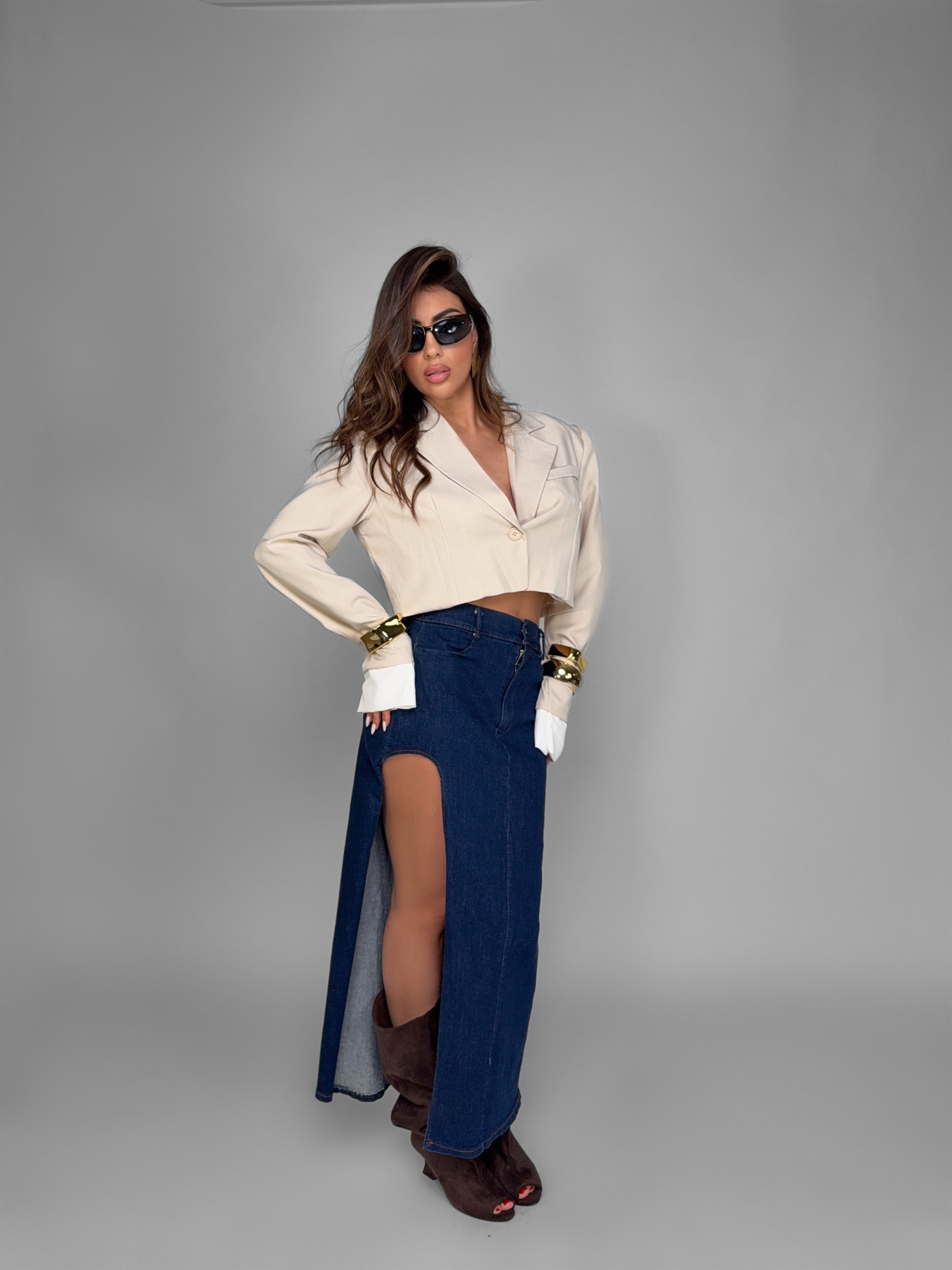 Total Look Contrast Beige