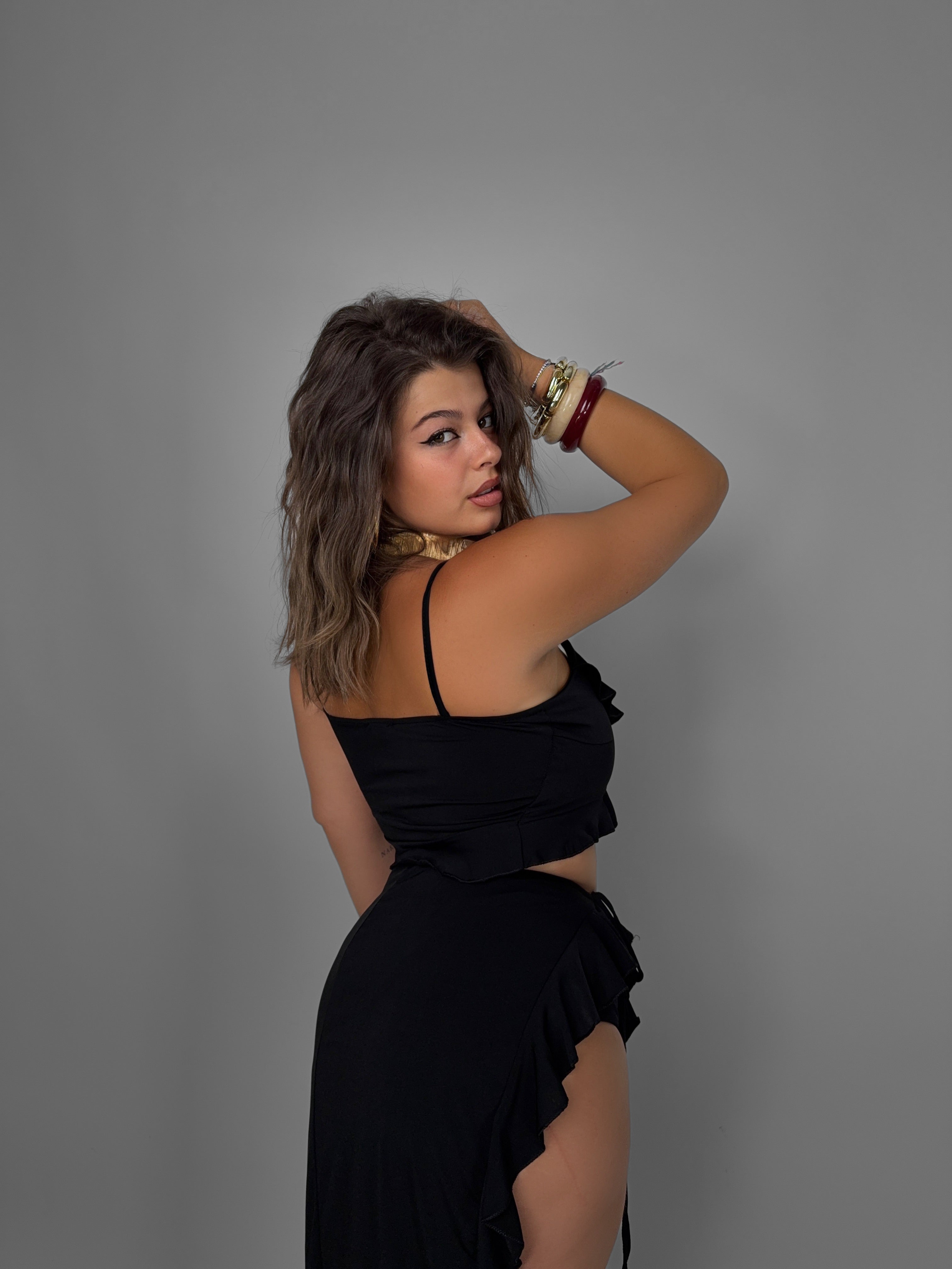 CURVY FIT - Completo Lost In Paradise - Black