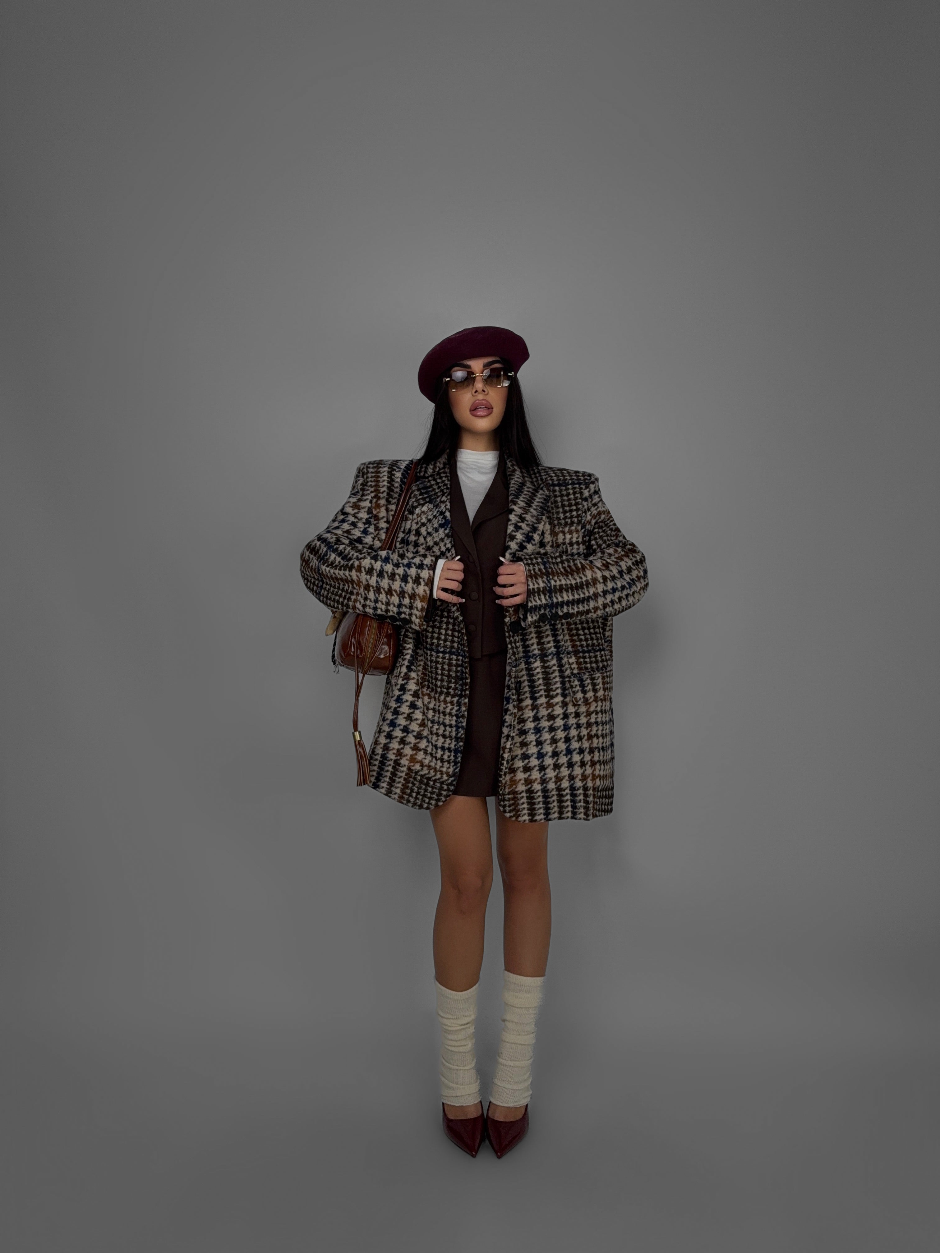 Cappotto Tartan Coat