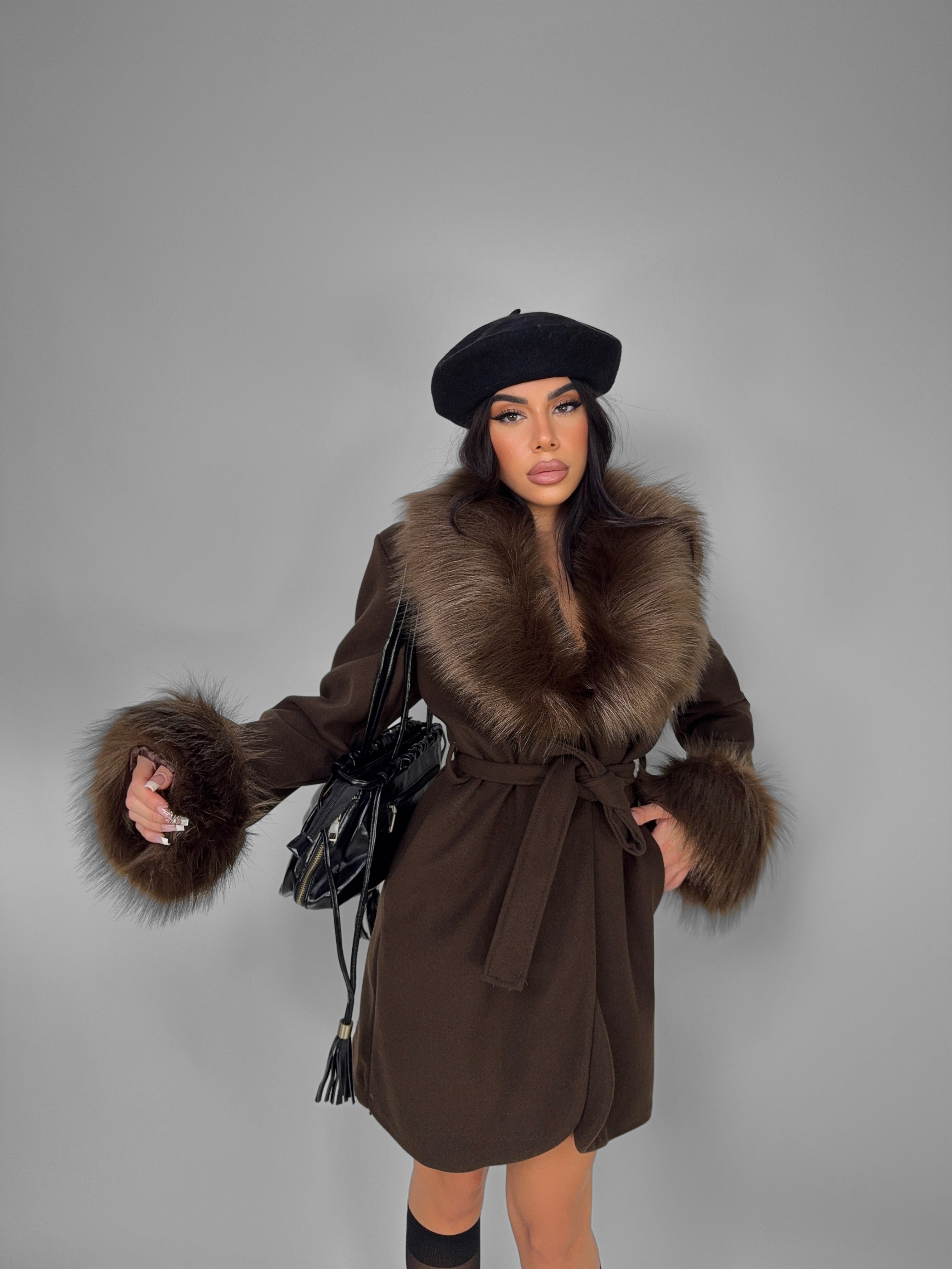 Cappotto Fluffy Coat