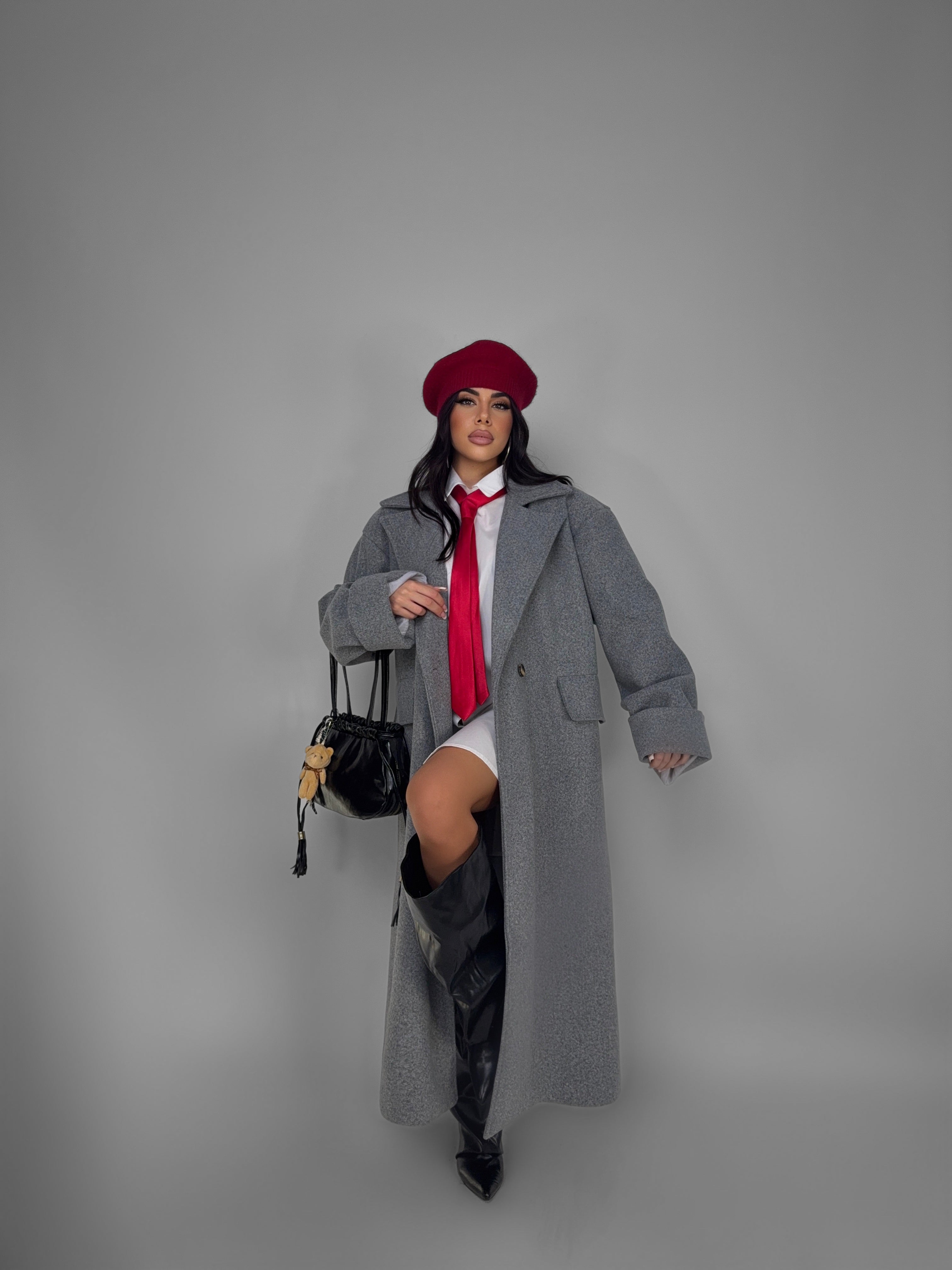 Cappotto Oversize- Grey