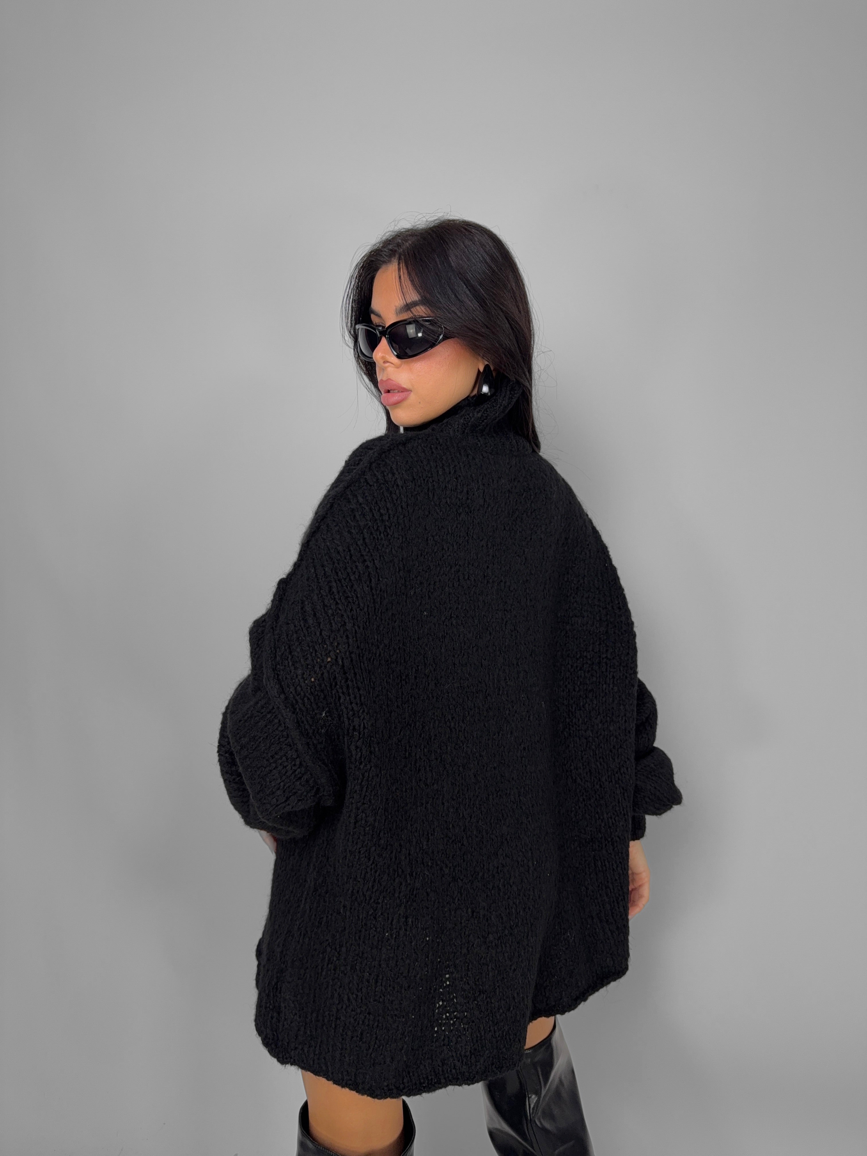 Maglione Cozy Knit - Black