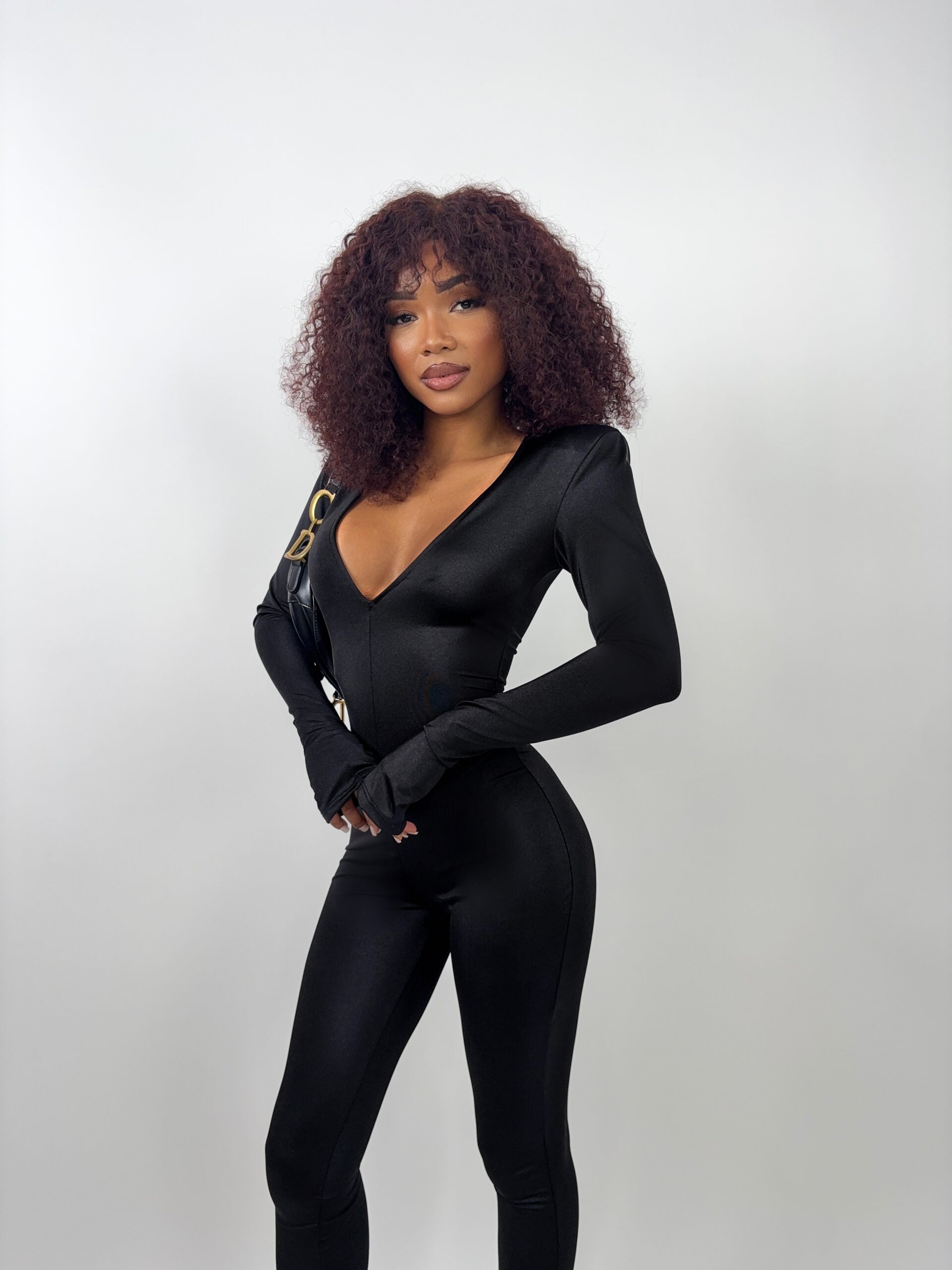 Tuta V Neck - Black