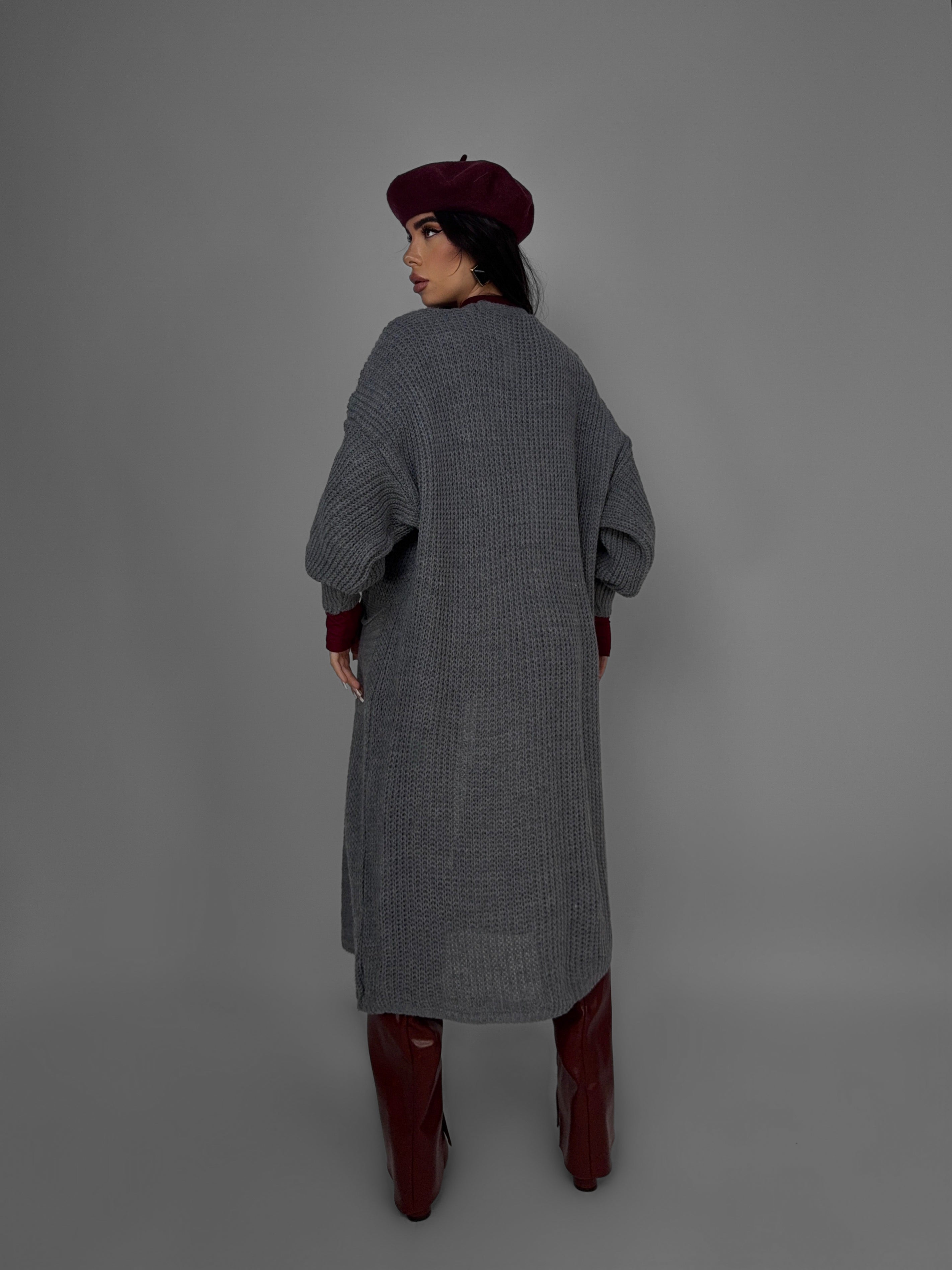 Maxi Cardigan Daily-Grey