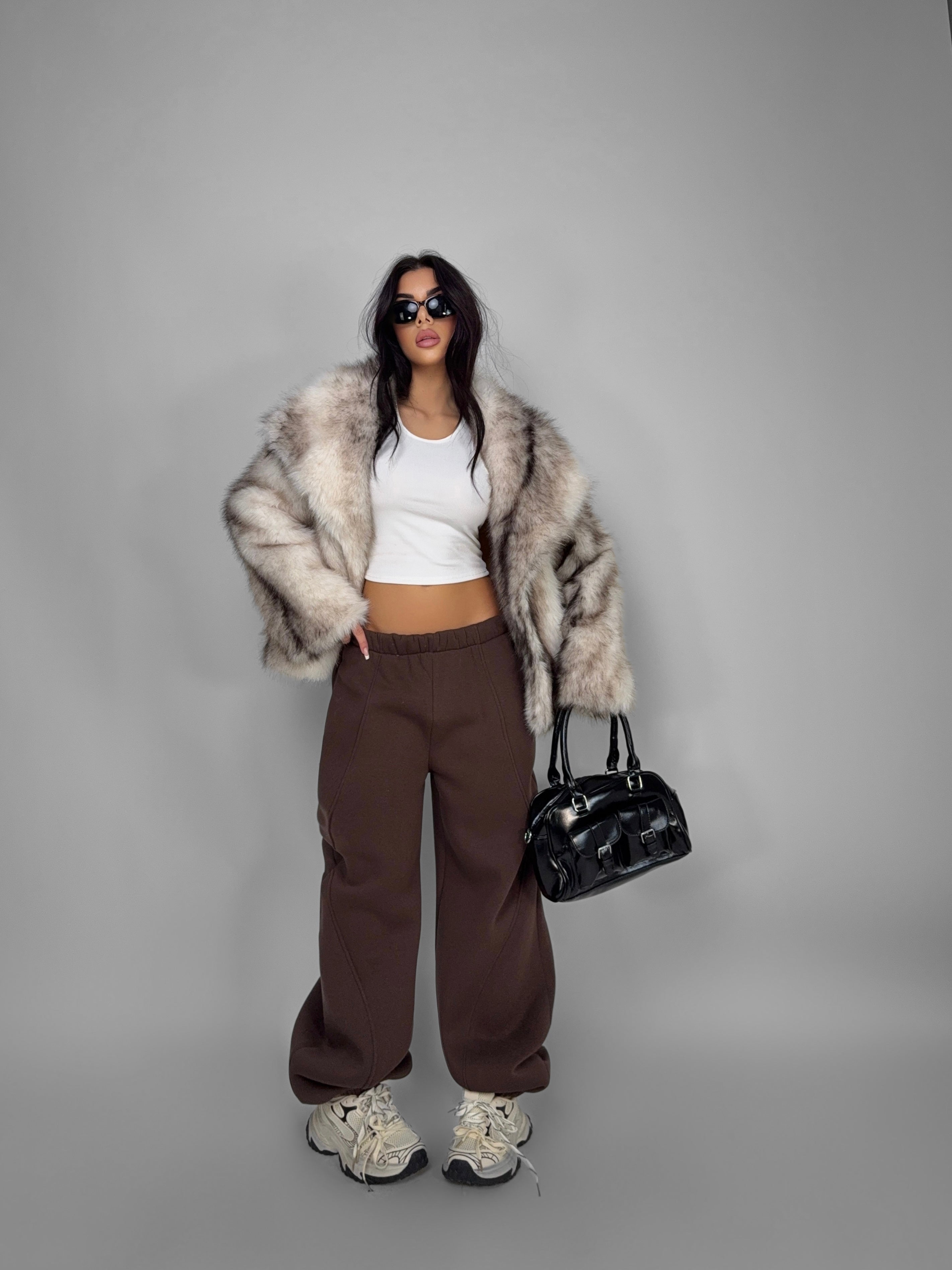 Pantalone Active Layer-Brown