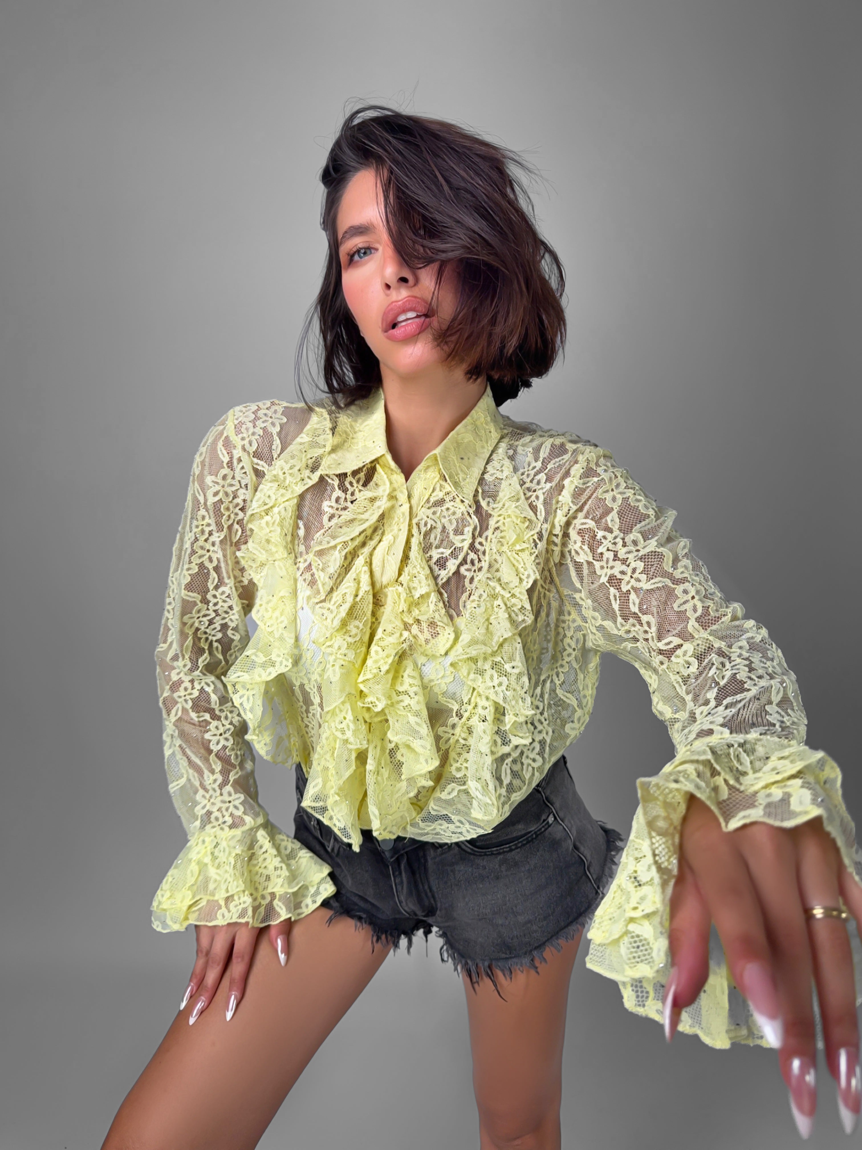 Camicia Sparkling Lace