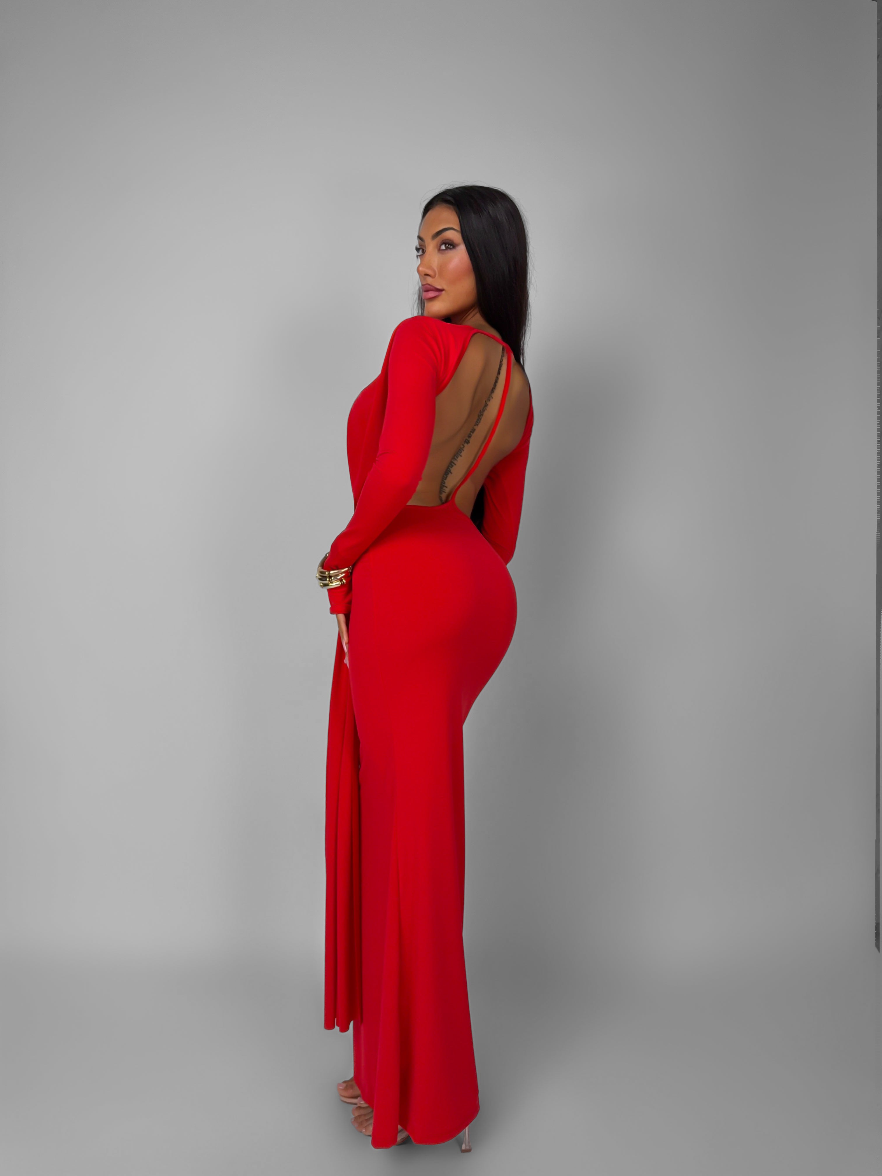 Abito Spicy Back - Red