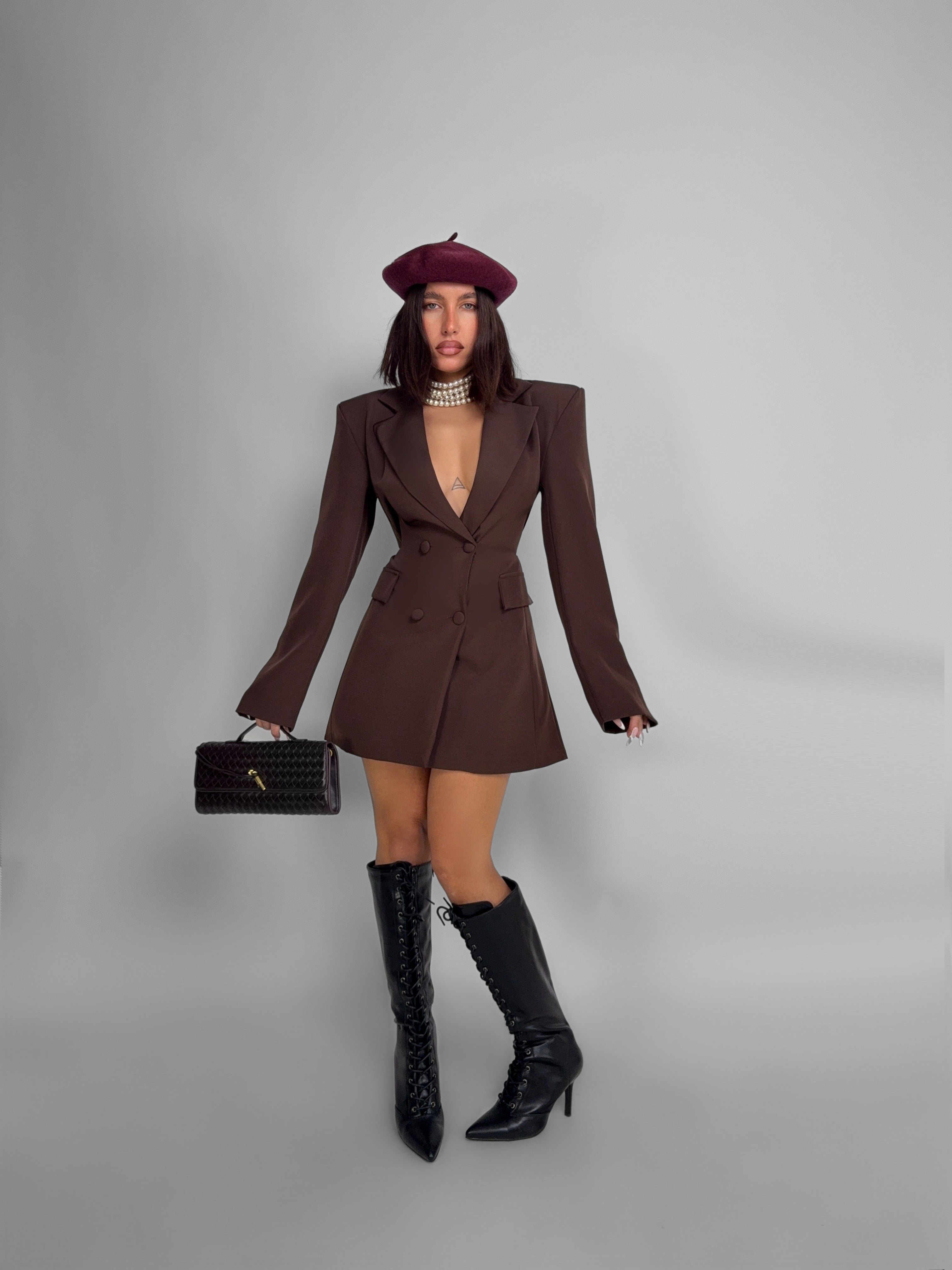 Abito/Giacca Magic Shaping - Brown