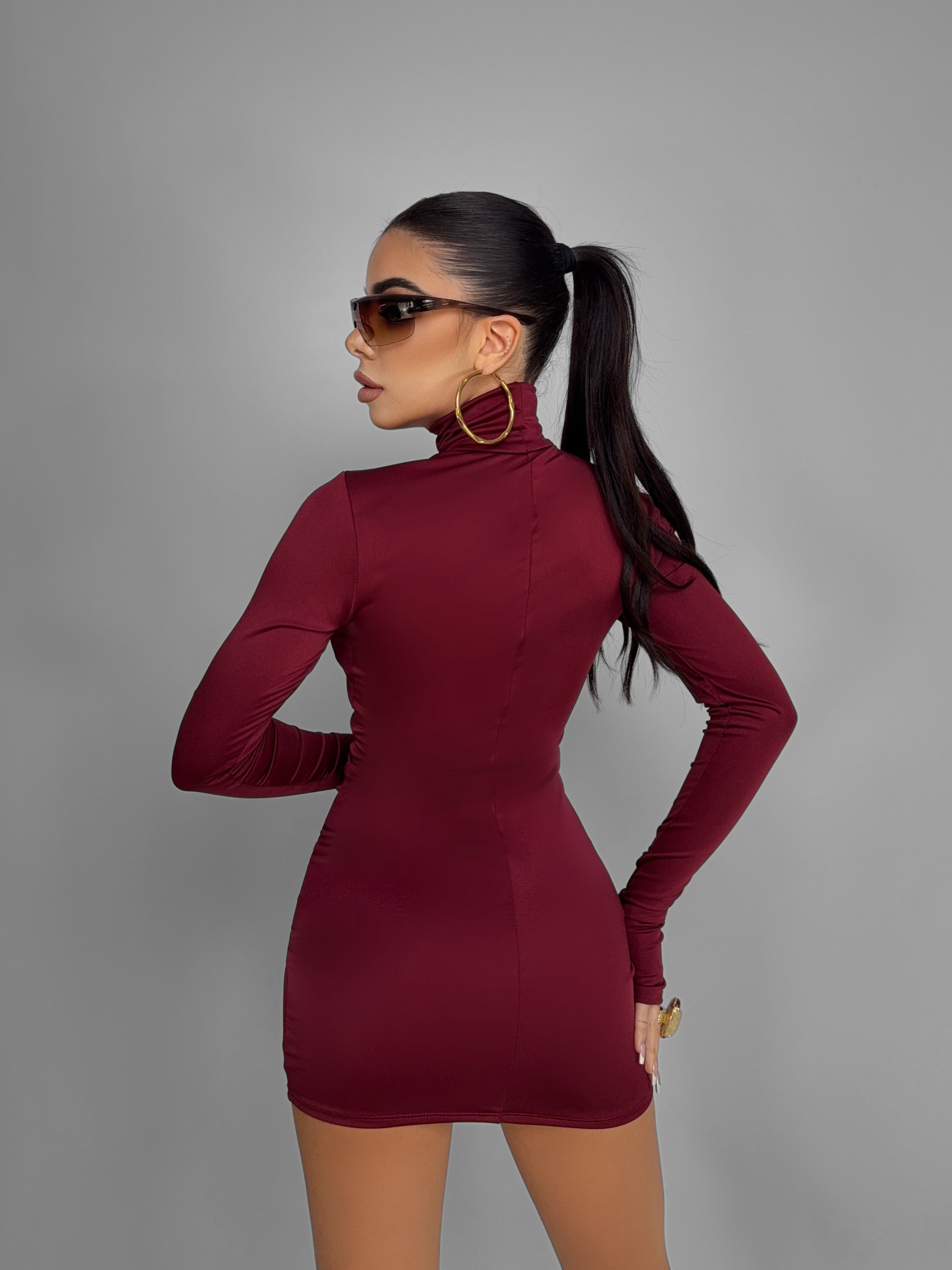 Abito Basic Not Basic - Cherry Red