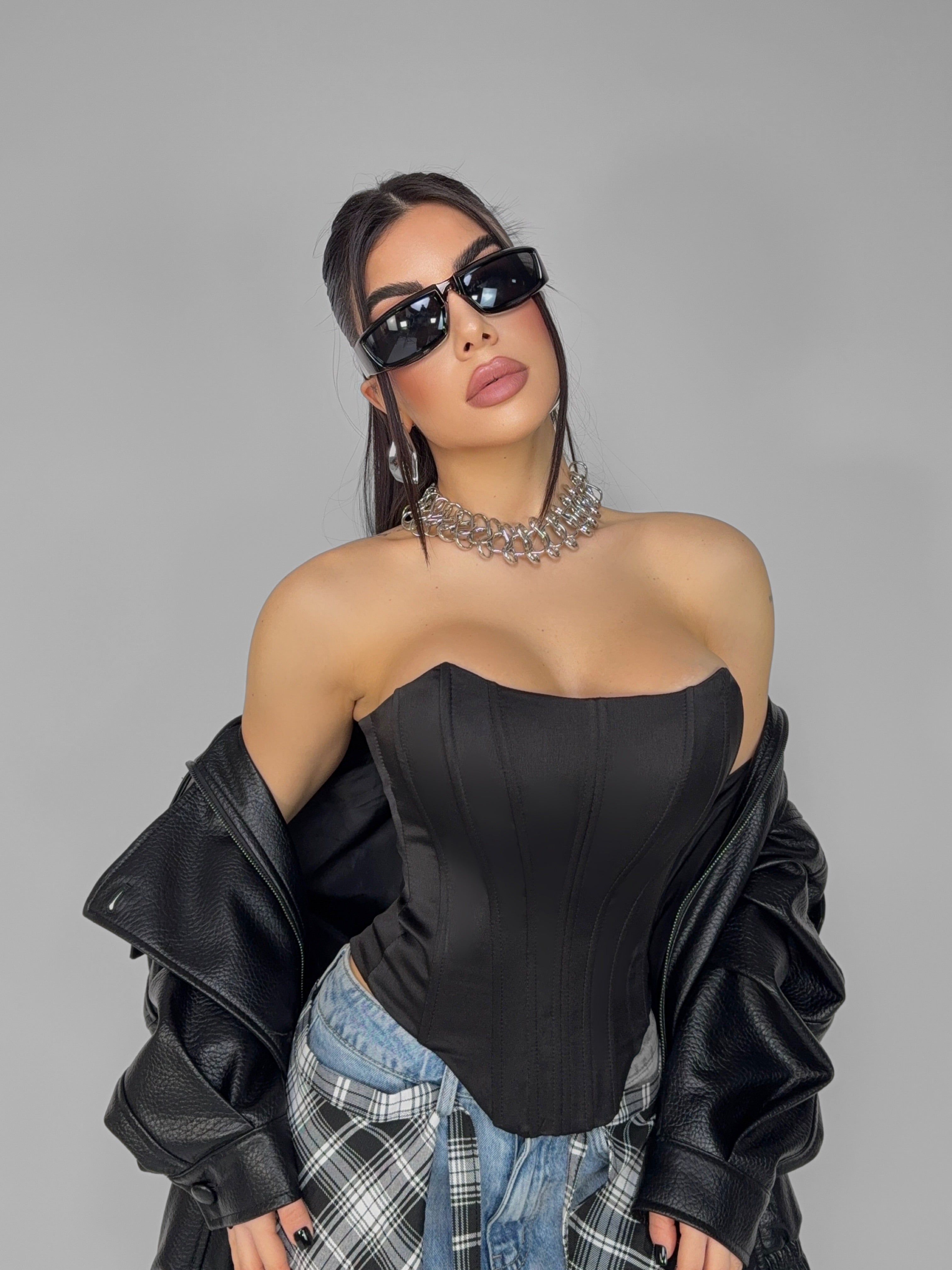 Corset Bare Form-Black