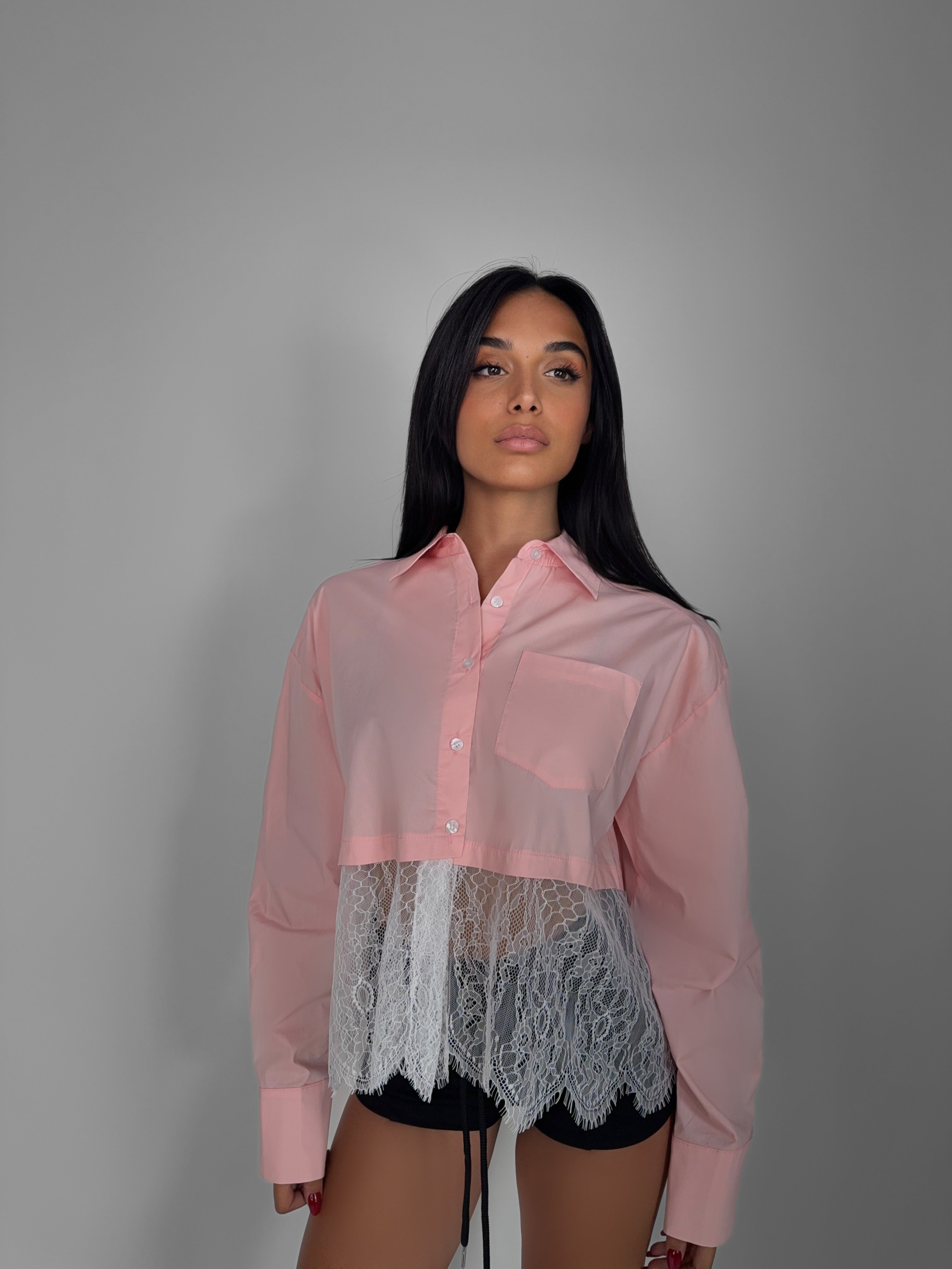 Camicia Down Lace