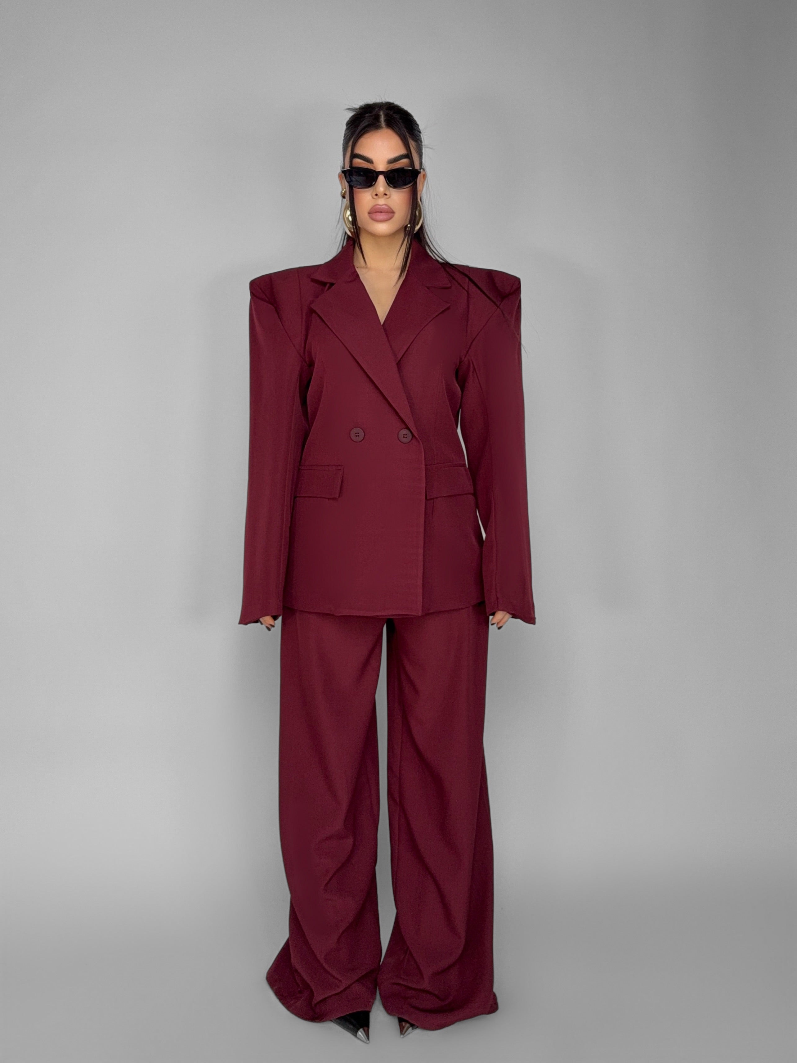 Completo Boss Babe - Cherry Red