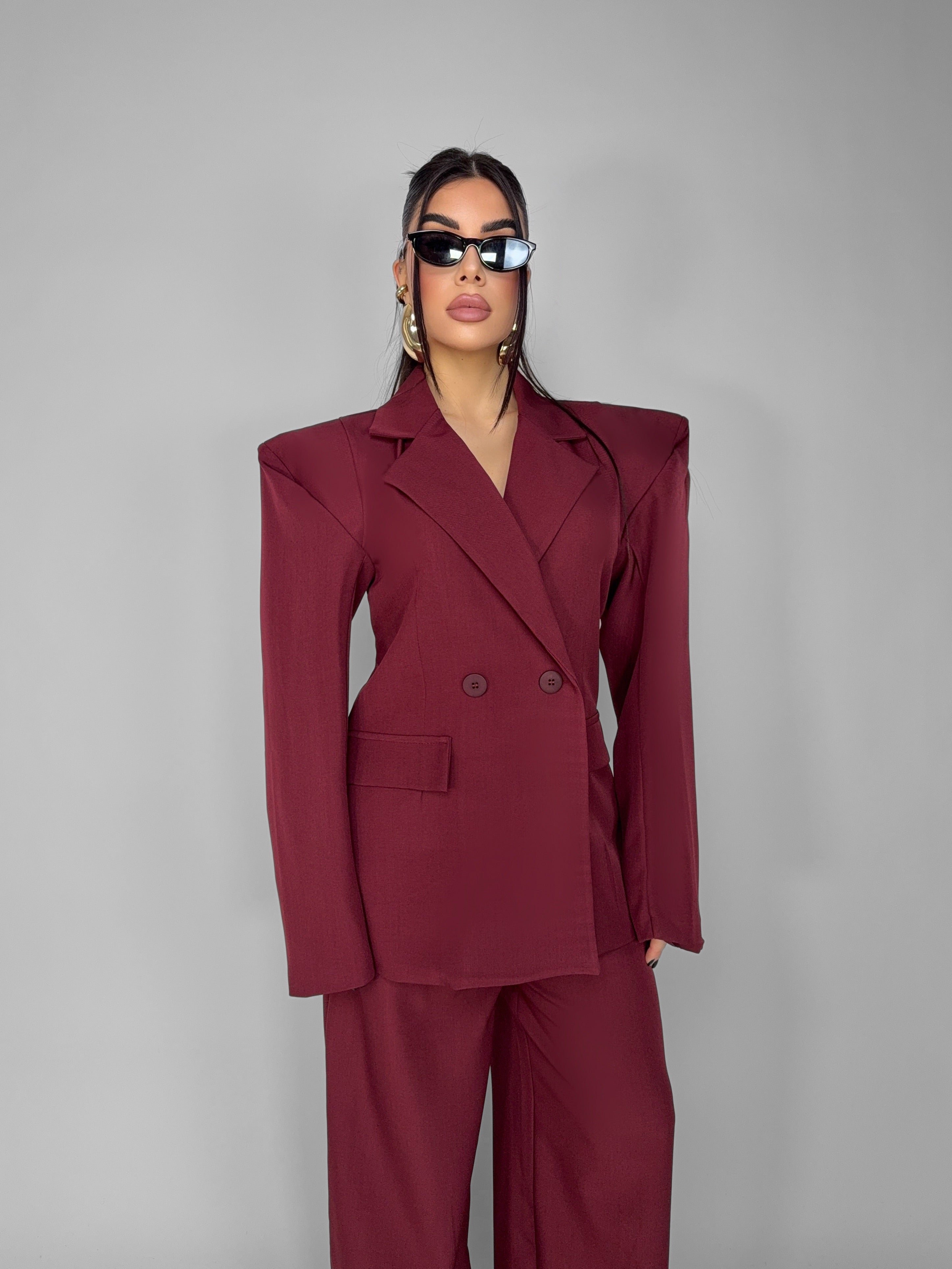 Completo Boss Babe - Cherry Red