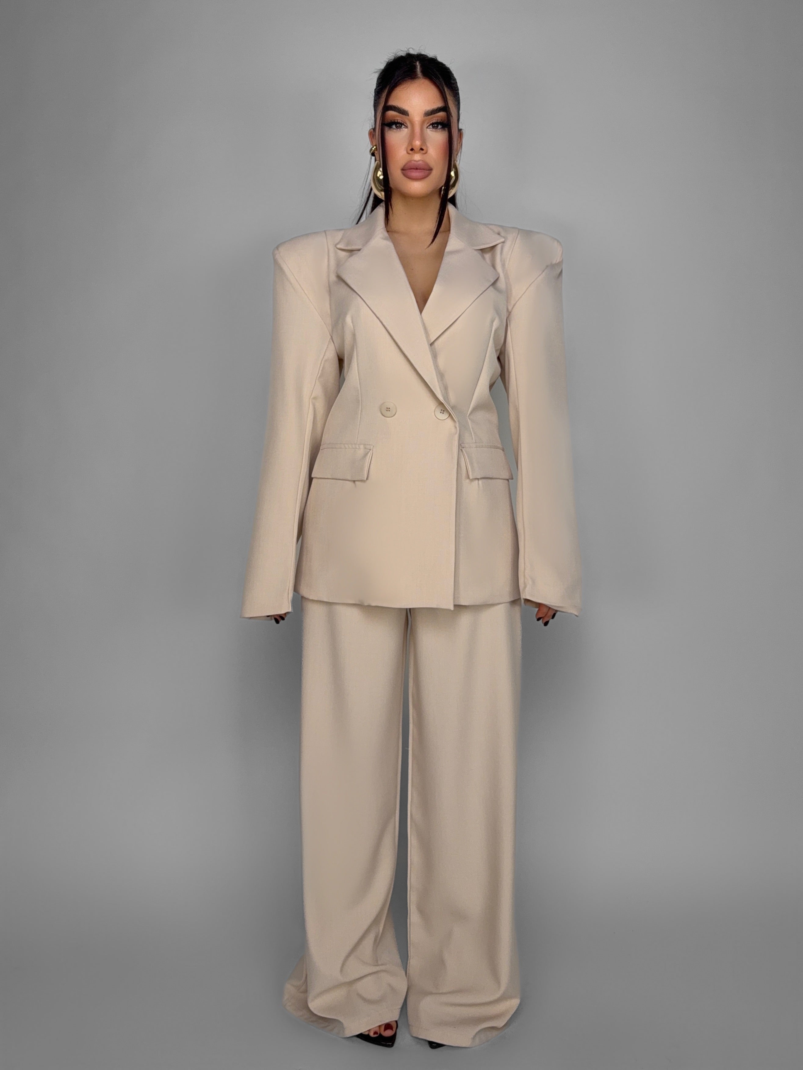 Completo Boss Babe - Beige