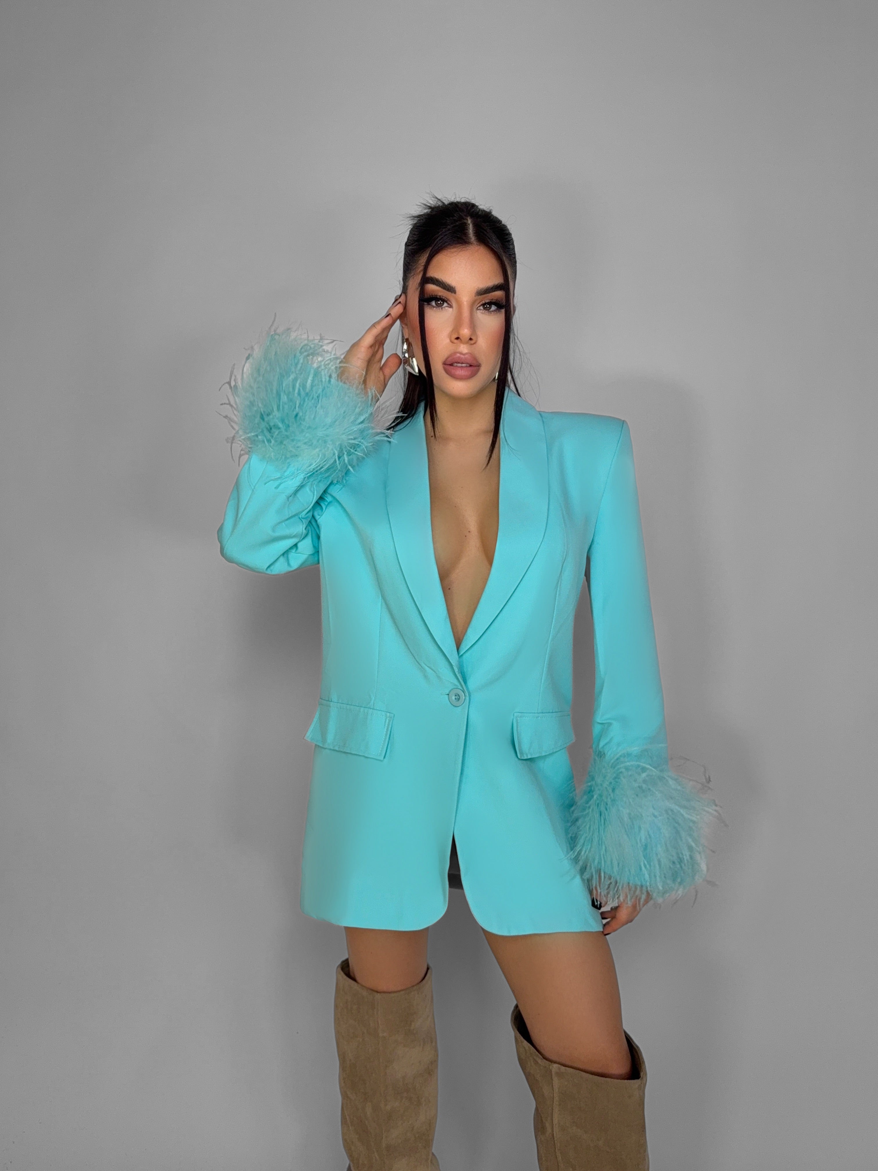 Blazer Feather Touch-Tiffany