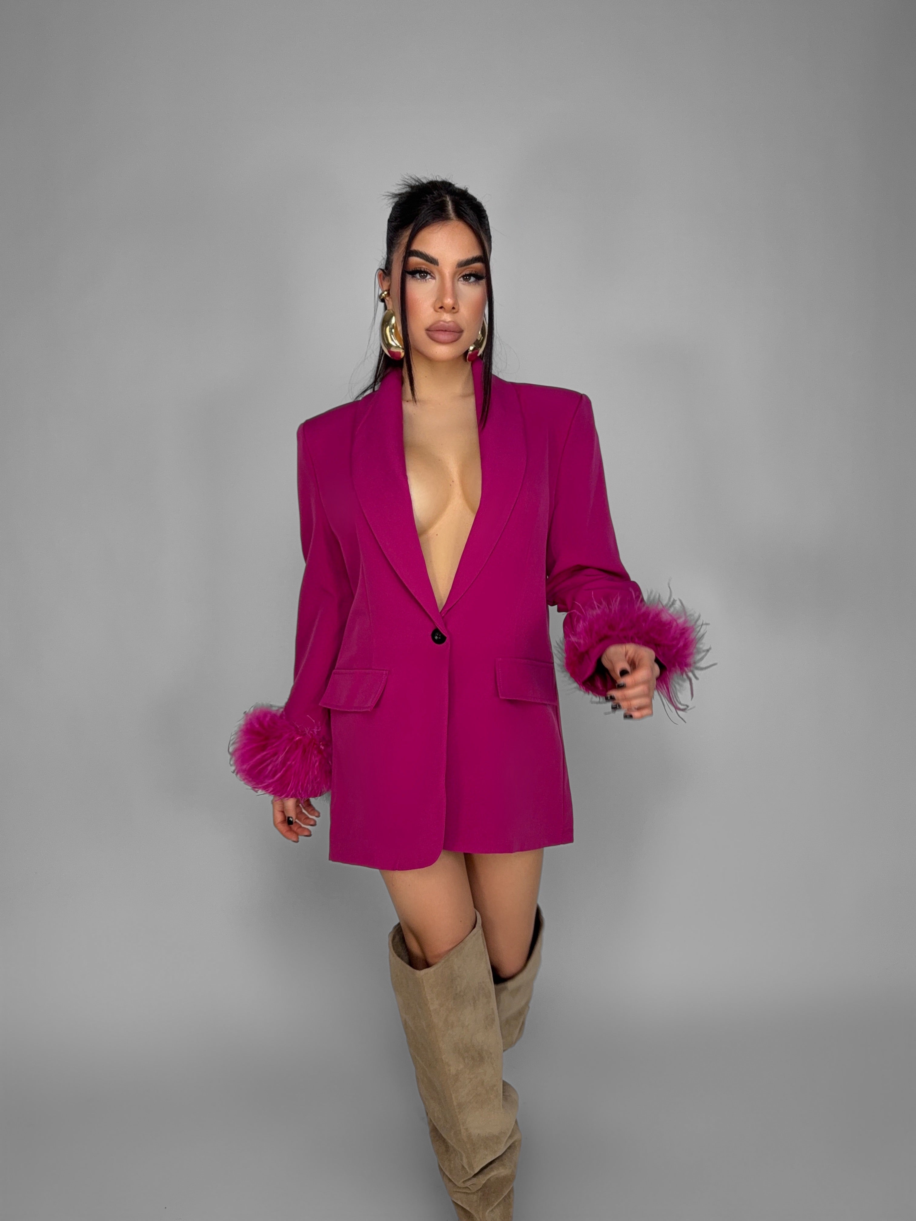 Blazer Feather Touch-Amarena