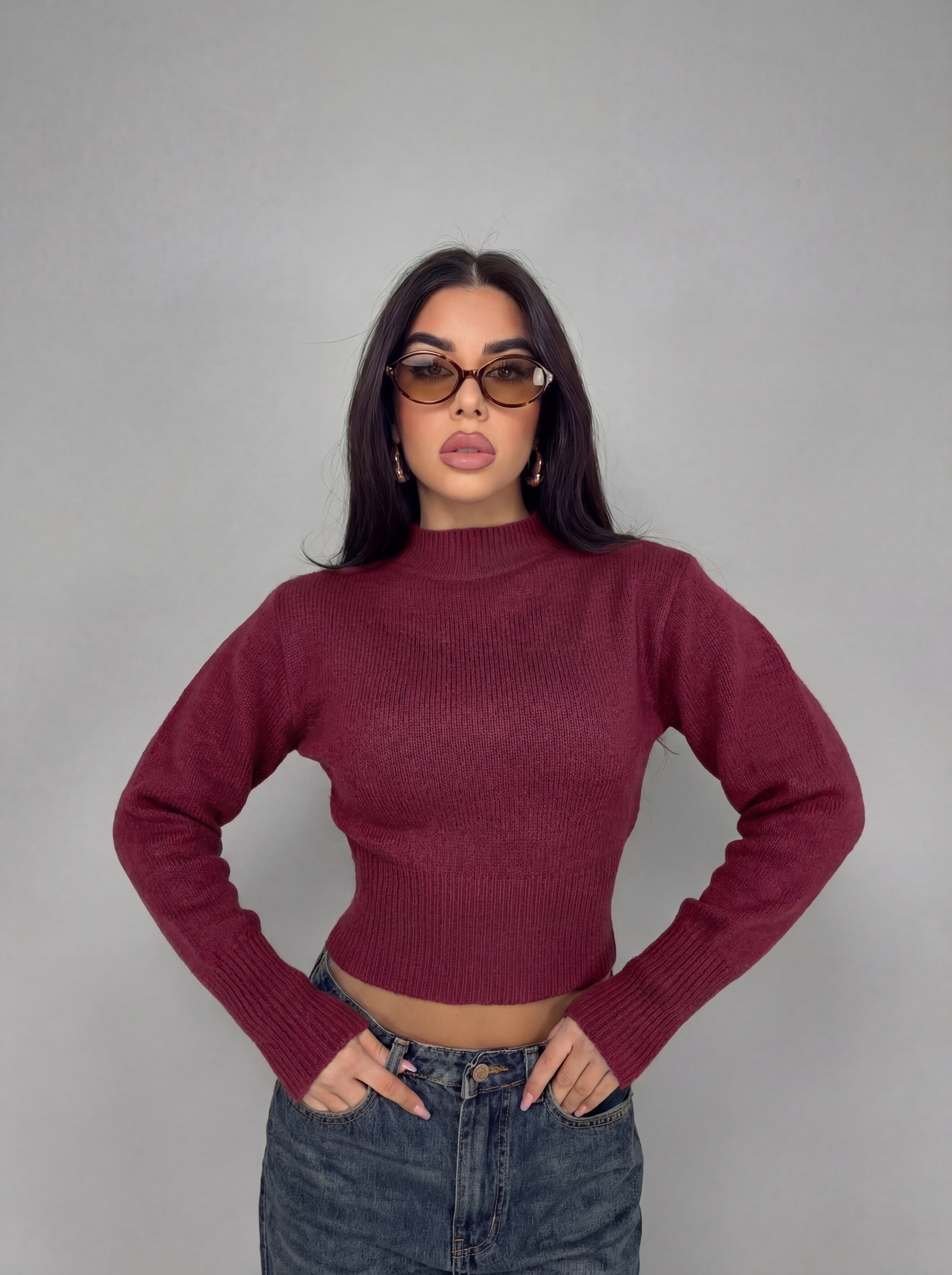 Maglia Old Crown - Cherry Red