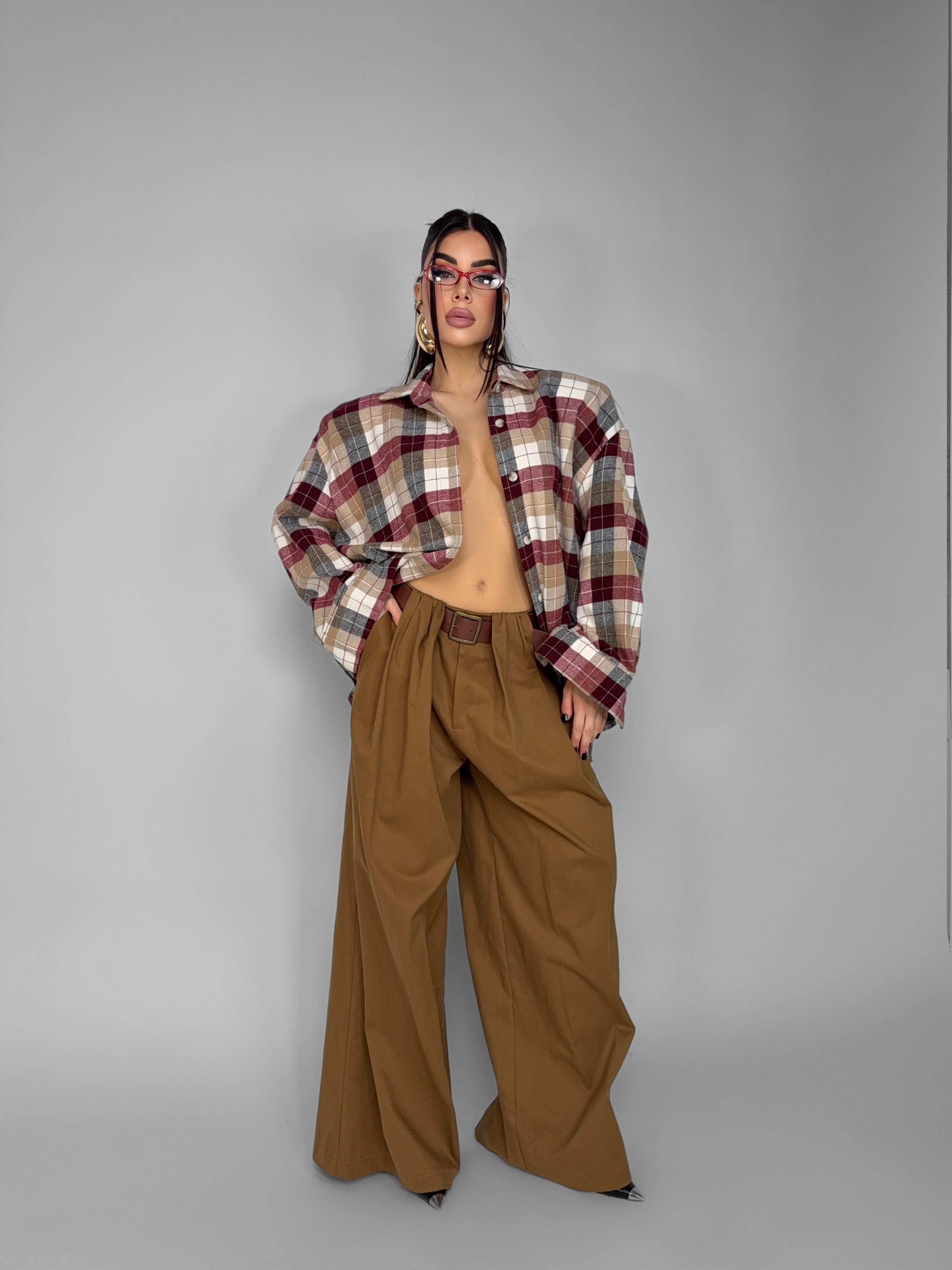 Total Look Line Brown