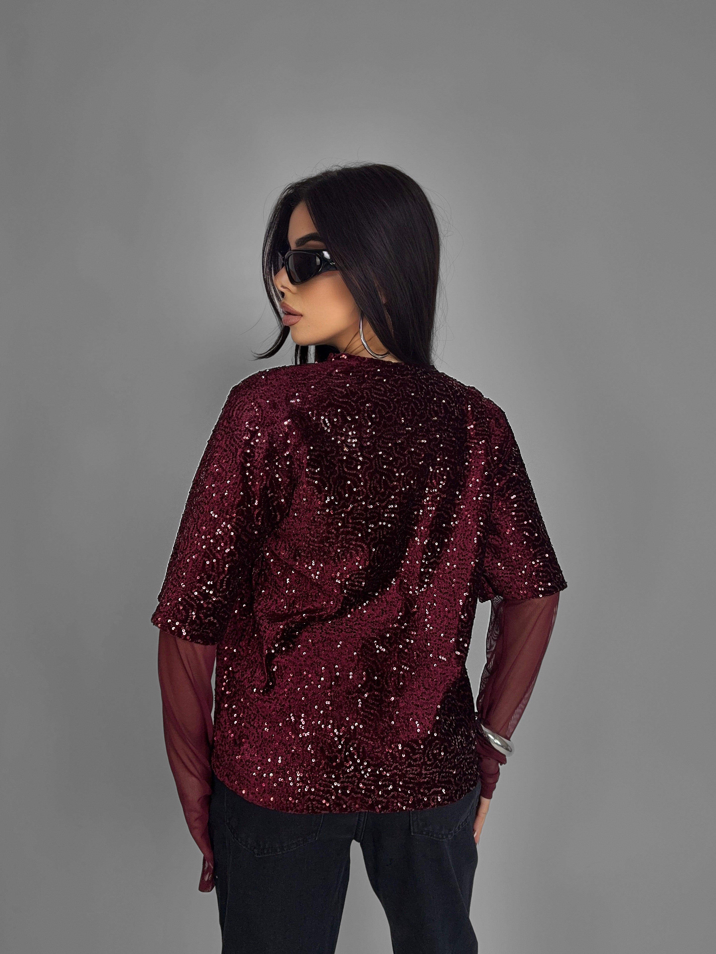 Maglia Morphic-Cherry-red