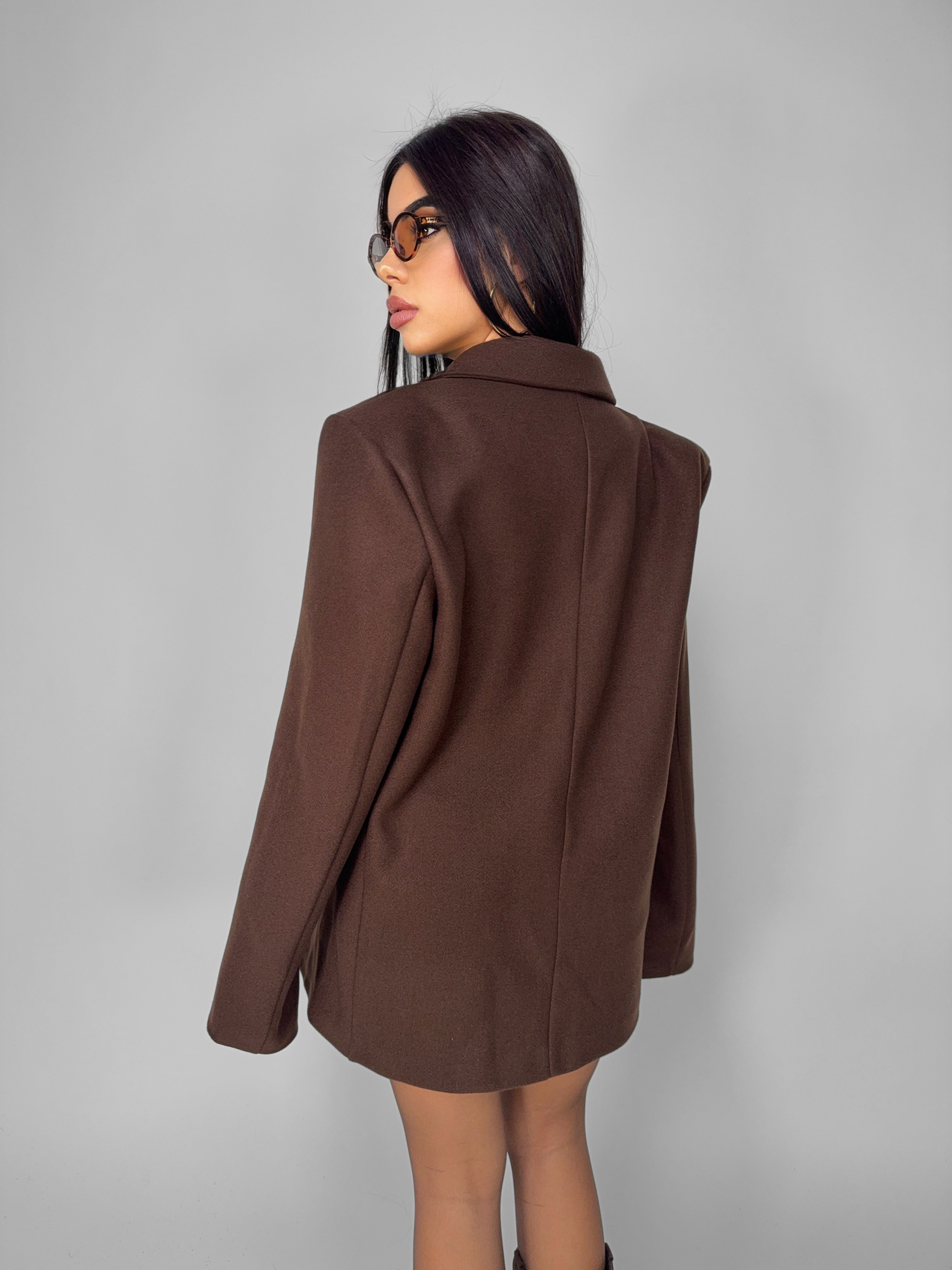 Coat Material Girl - Brown