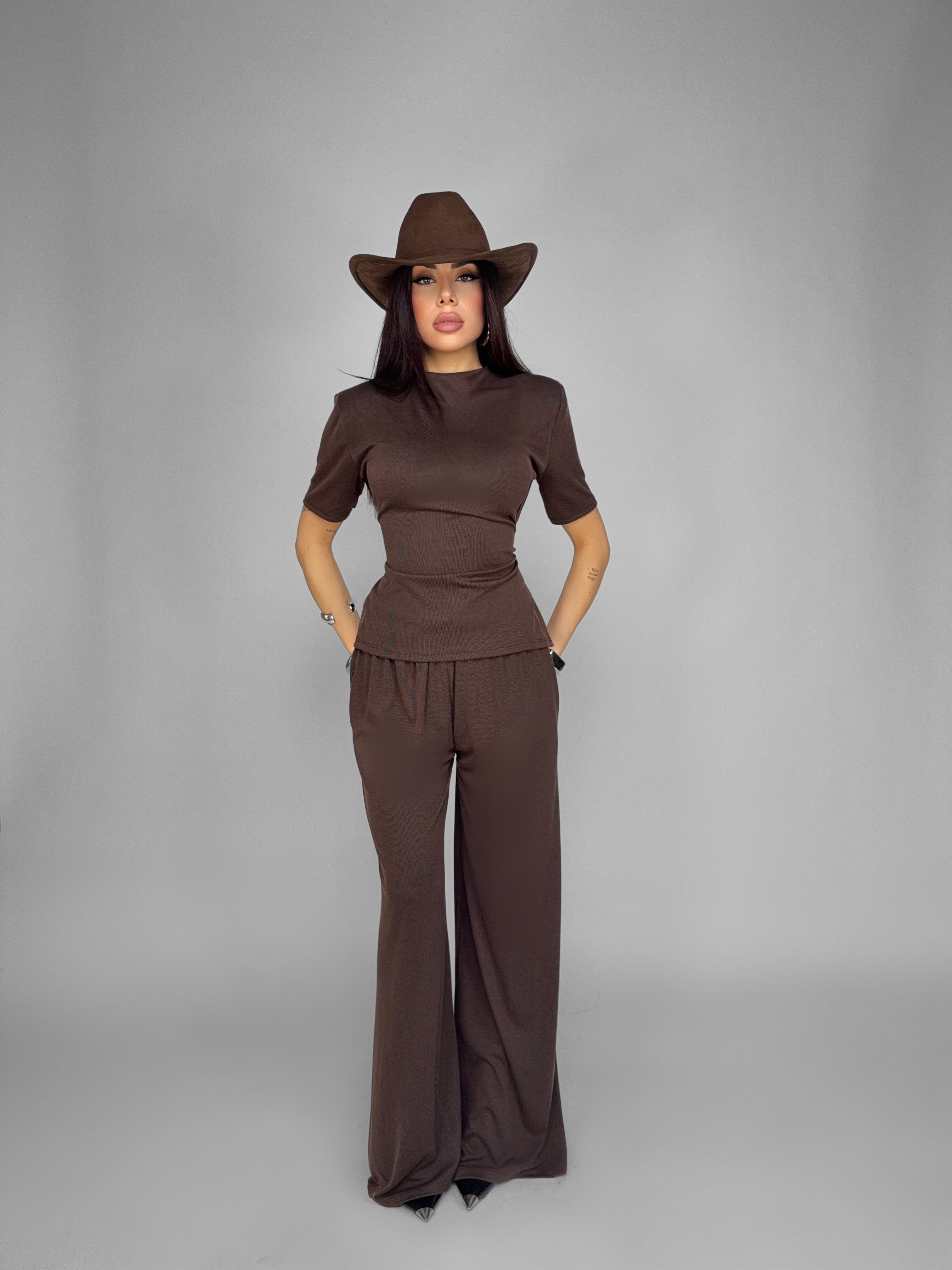 Completo Contour Wrap-Brown