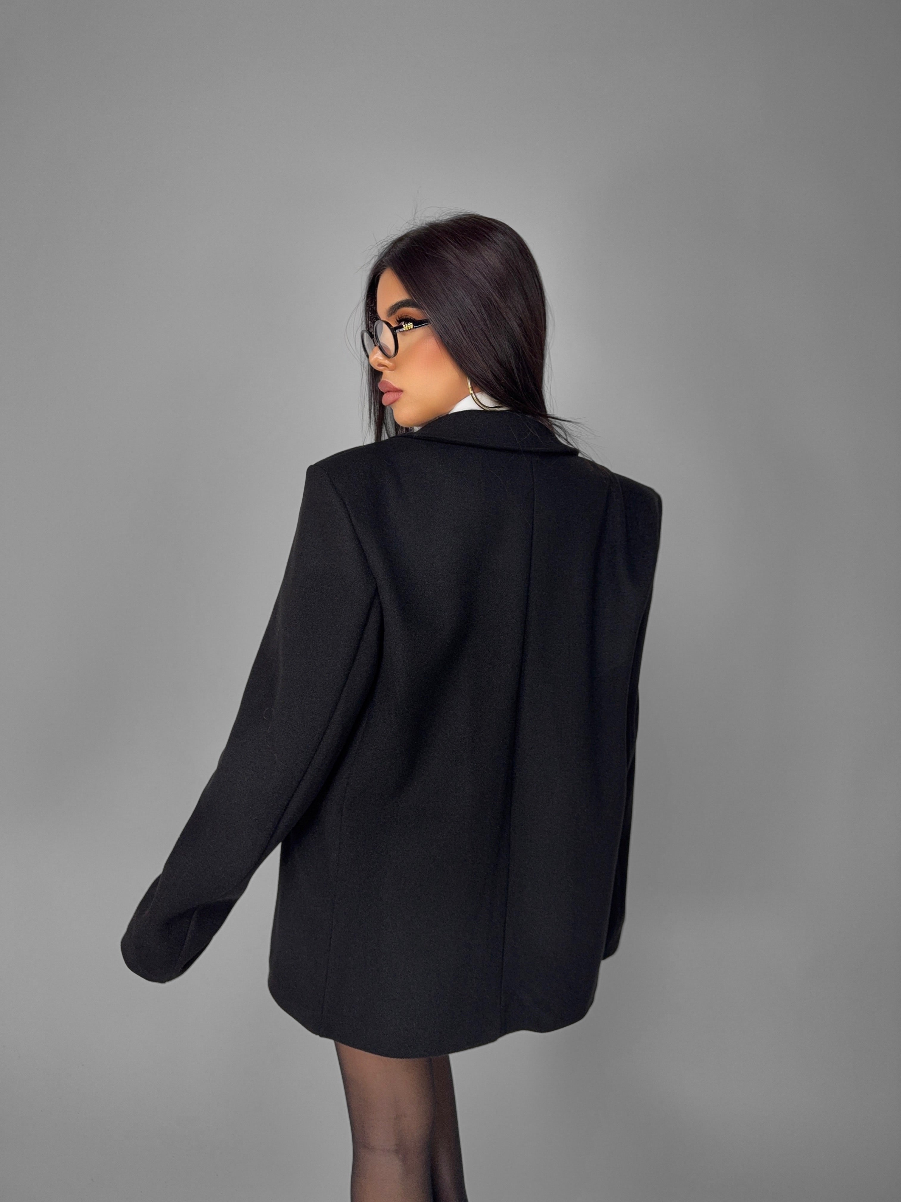 Cappotto  Material Girl - Black