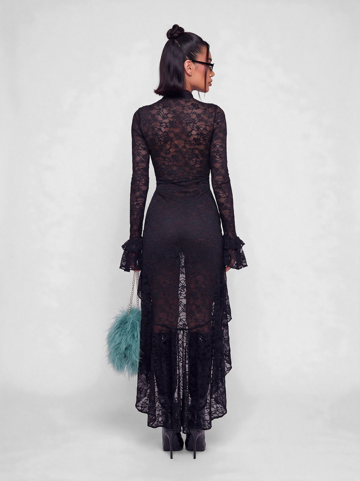 Abito Ruffle Lace