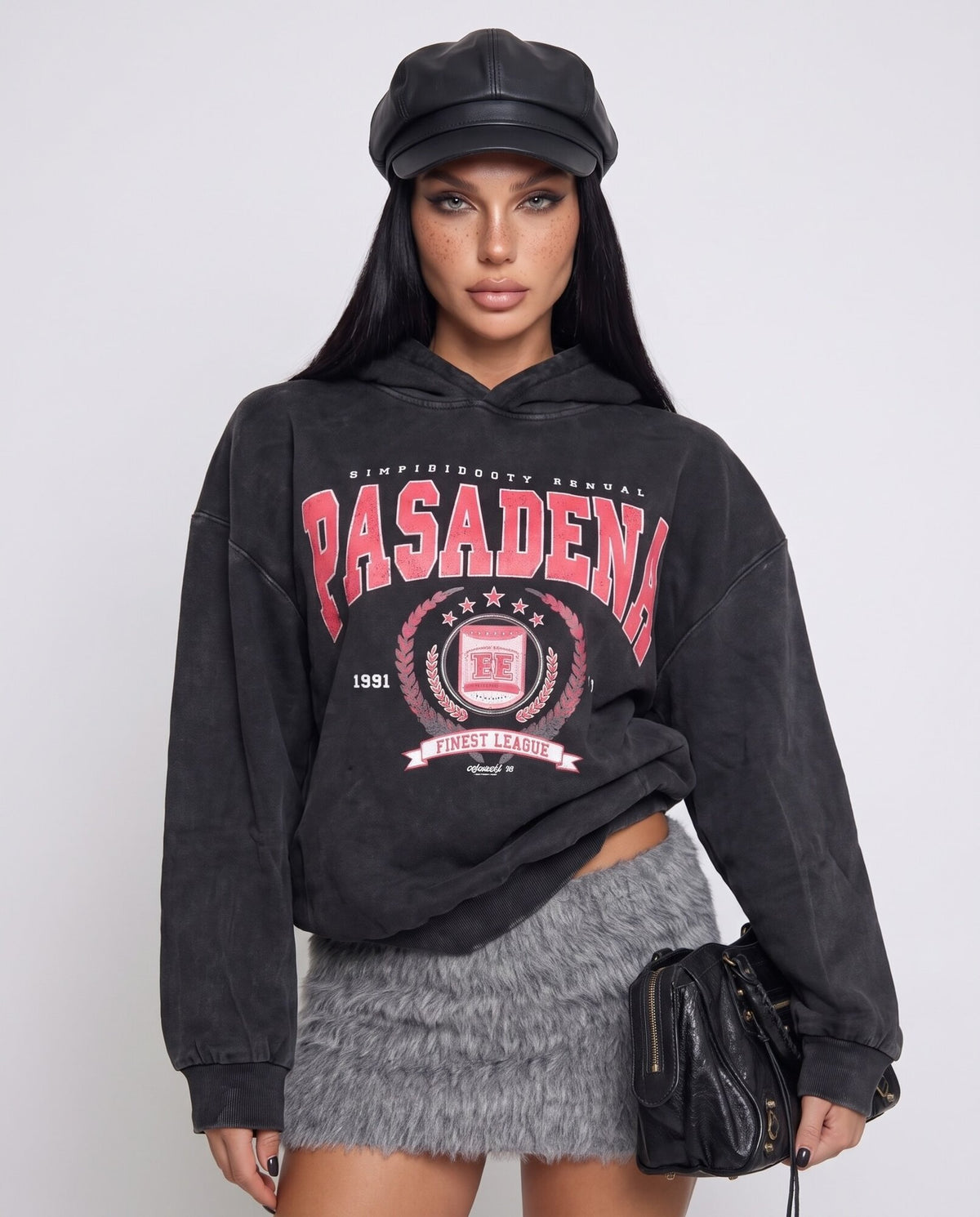 Sudadera Pasadena-Black