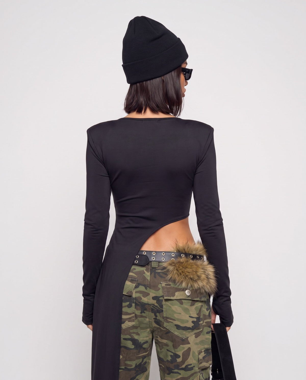 Maglia Dress Knit-Black
