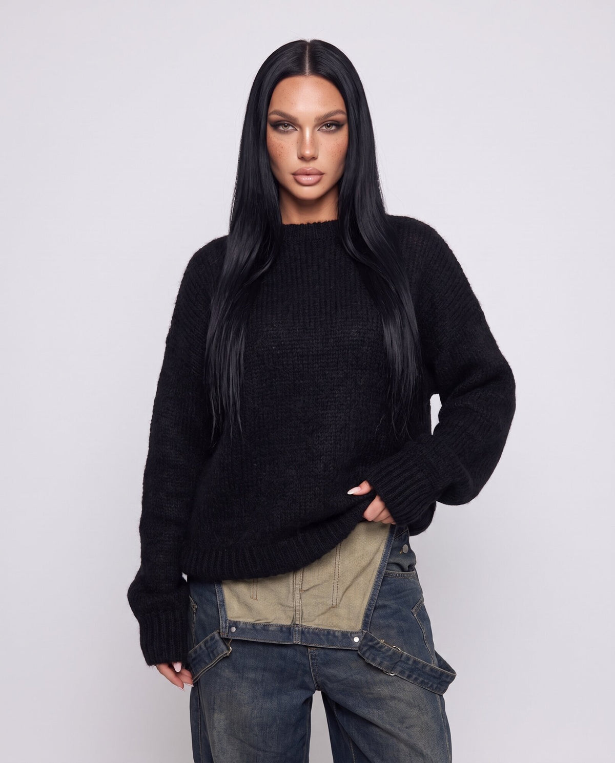 Maglione On - Trend - Black