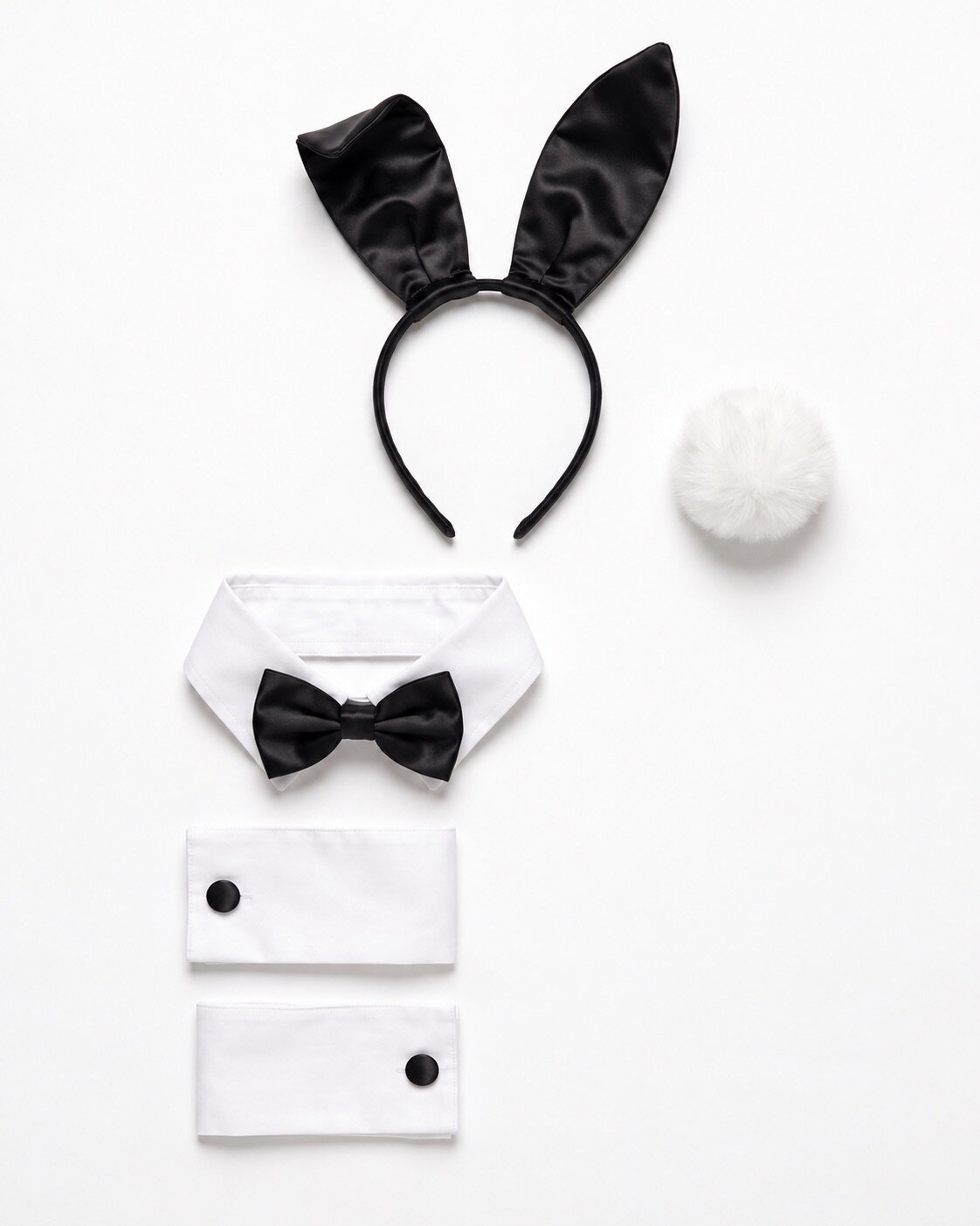Body Bunny Club + Cerchietto + Collarino + Polsini
