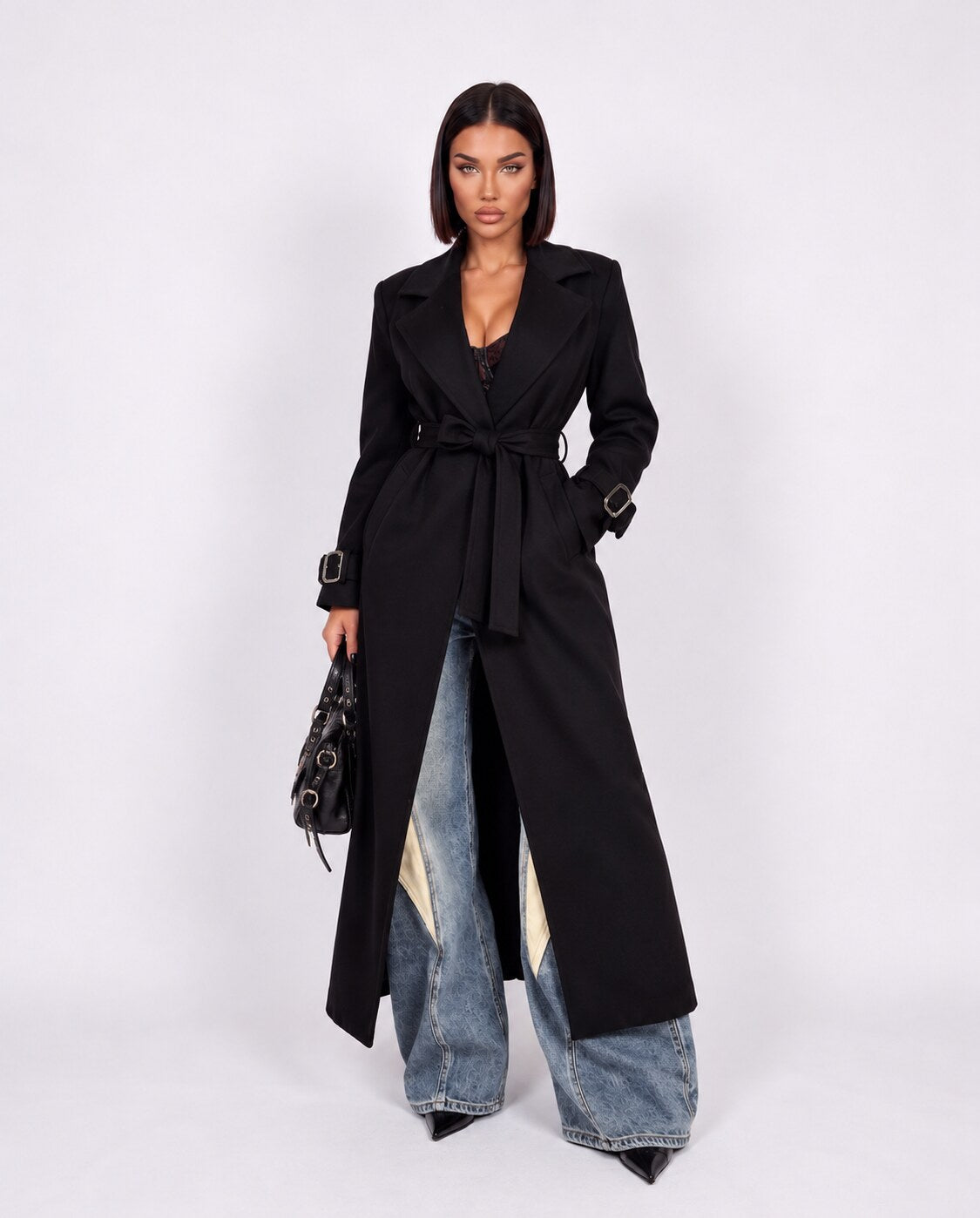 Total Look Trench Timeless-Black