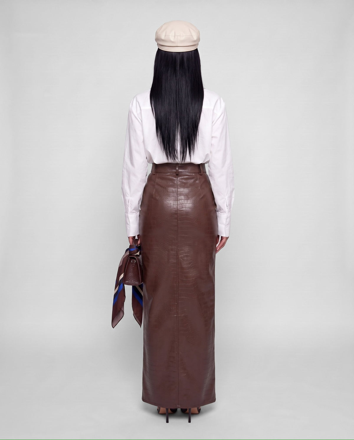 Total Look Python Leather